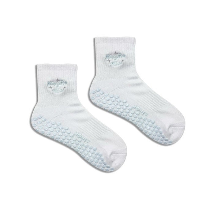 Honey Core Pilates Grip Socks (Barre / Pilates)