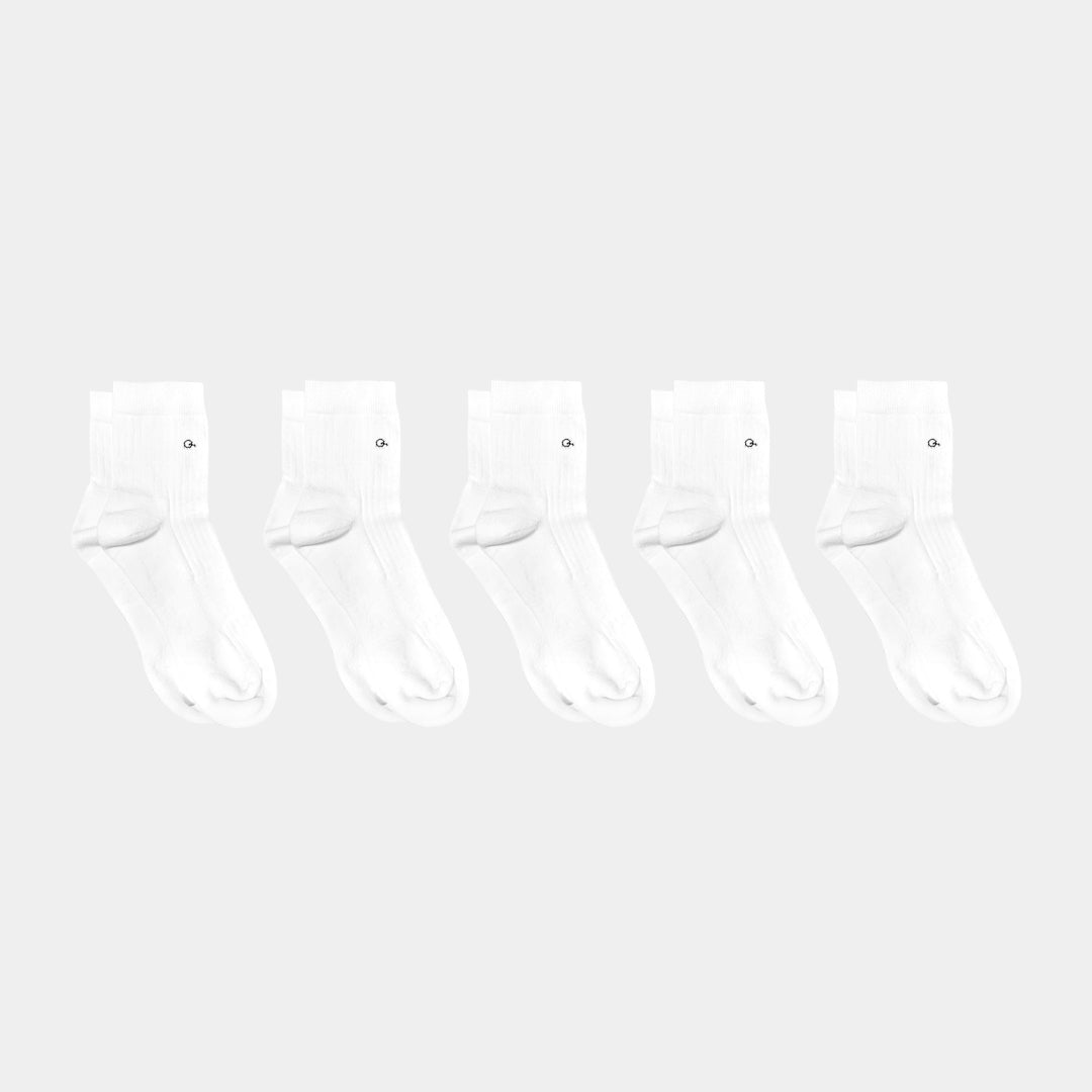 Cotton Quarter Pacers Kids Socks (Midweight) - 97% Organic Cotton