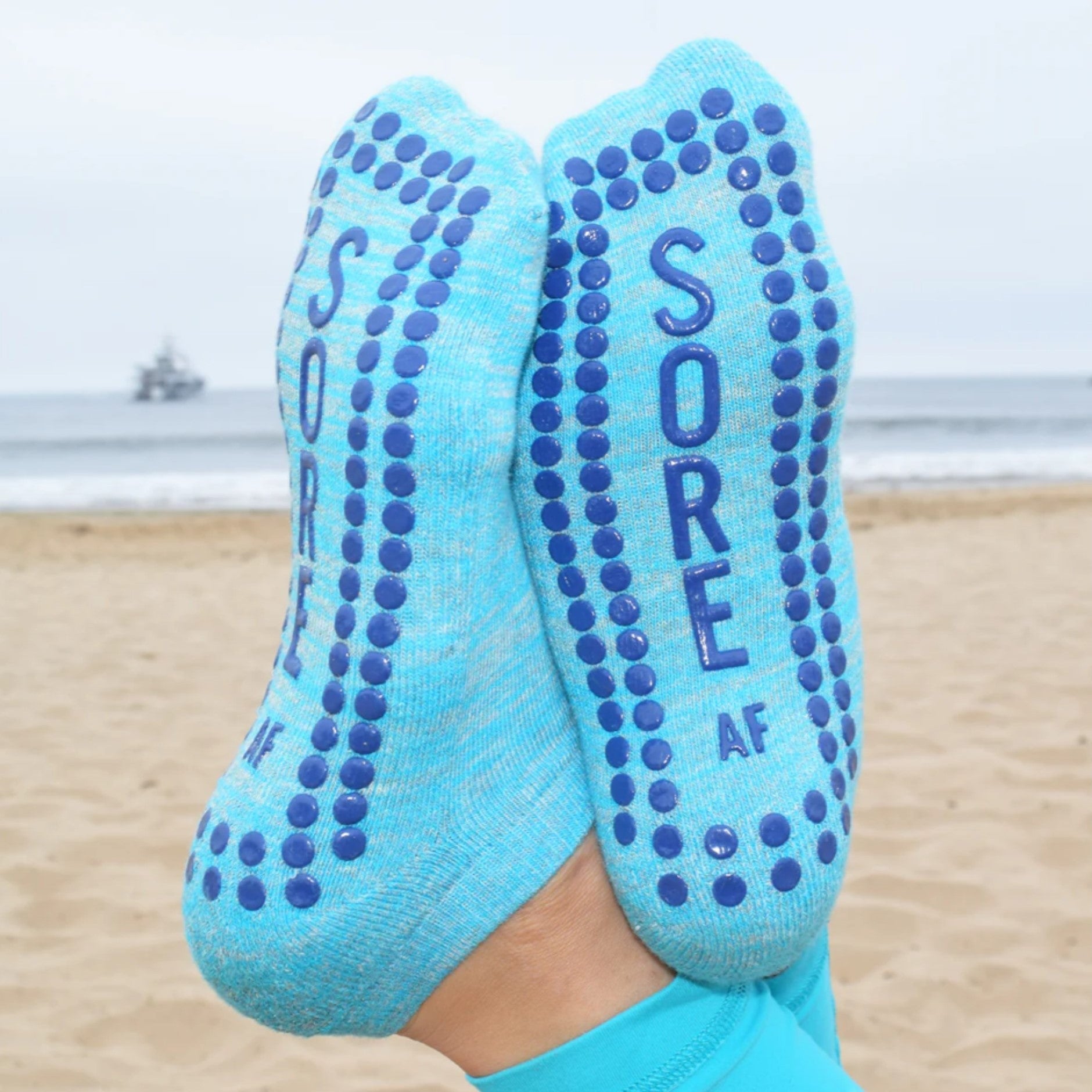 Sore AF Sticky Grip Socks (Barre / Pilates)