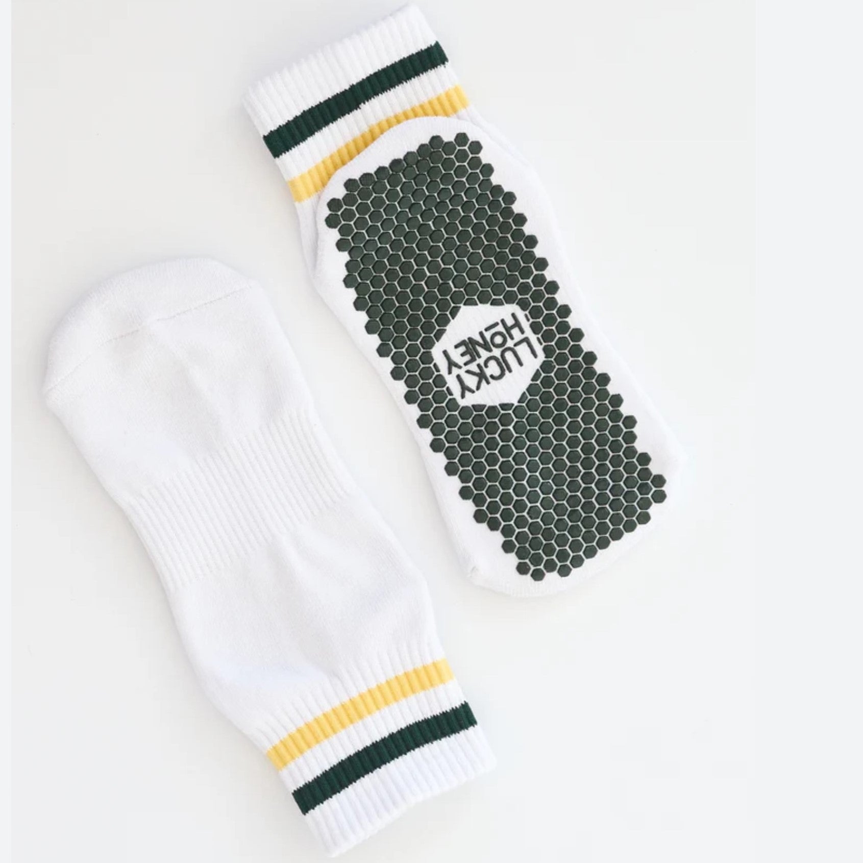 The Boyfriend Grip Crew Socks - Varsity