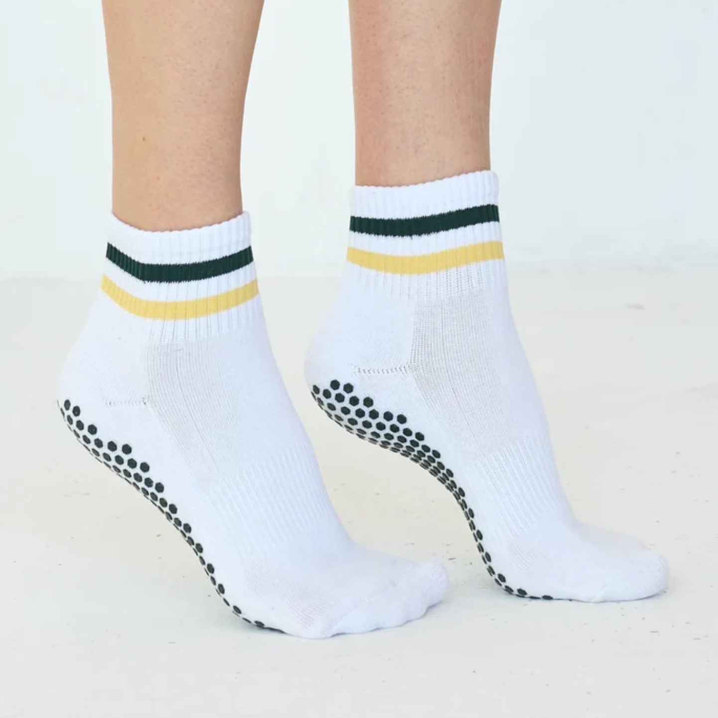 The Boyfriend Grip Crew Socks - Varsity