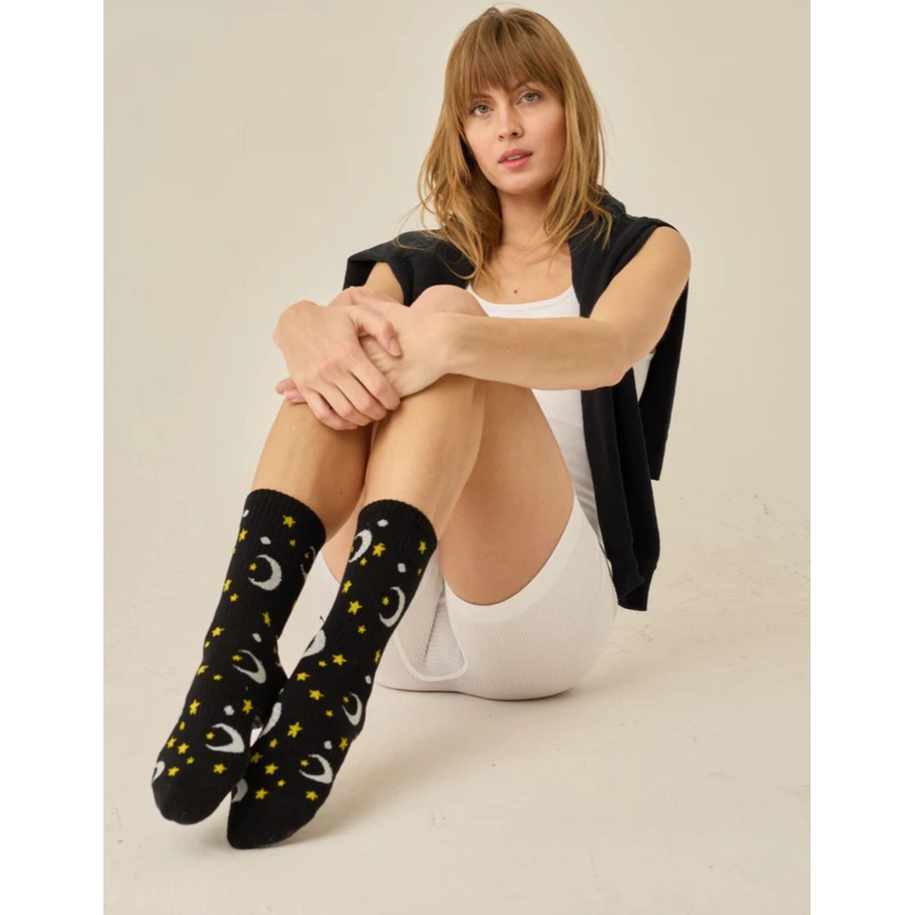 Tall Grip Tube Socks - Sky Color