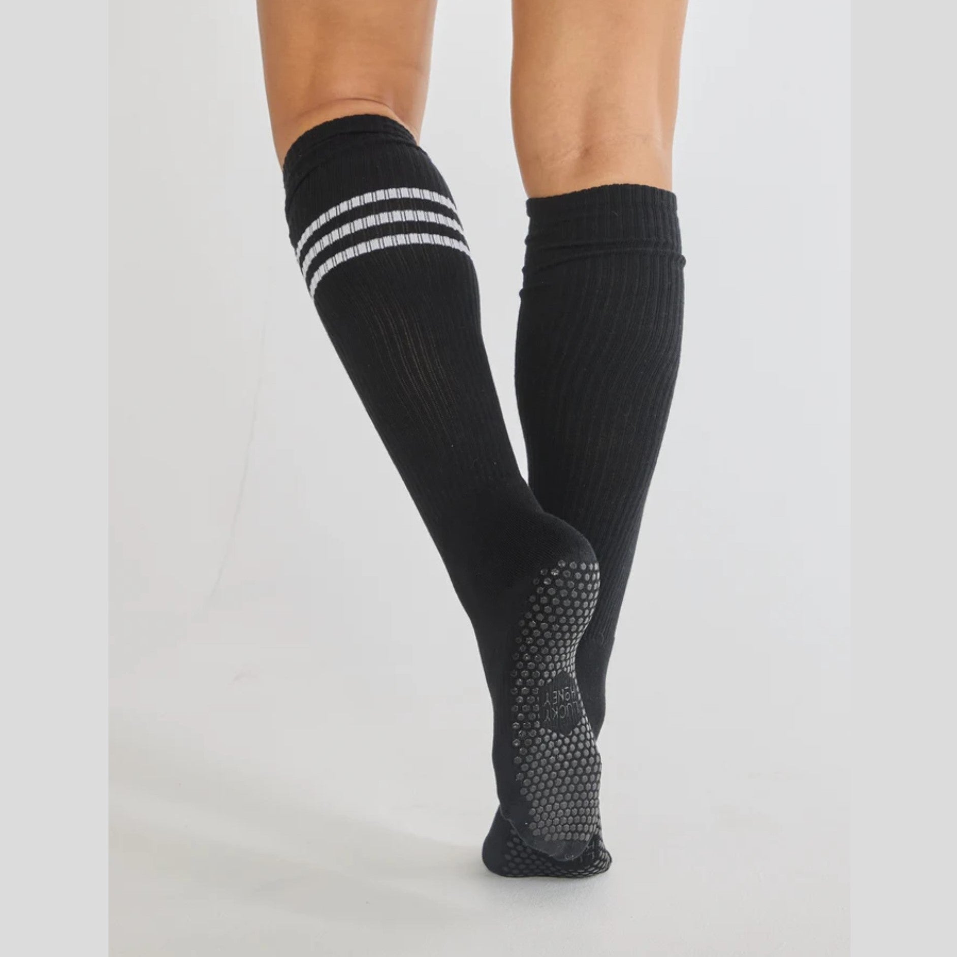 The Mismatched Knee High Grip Sock