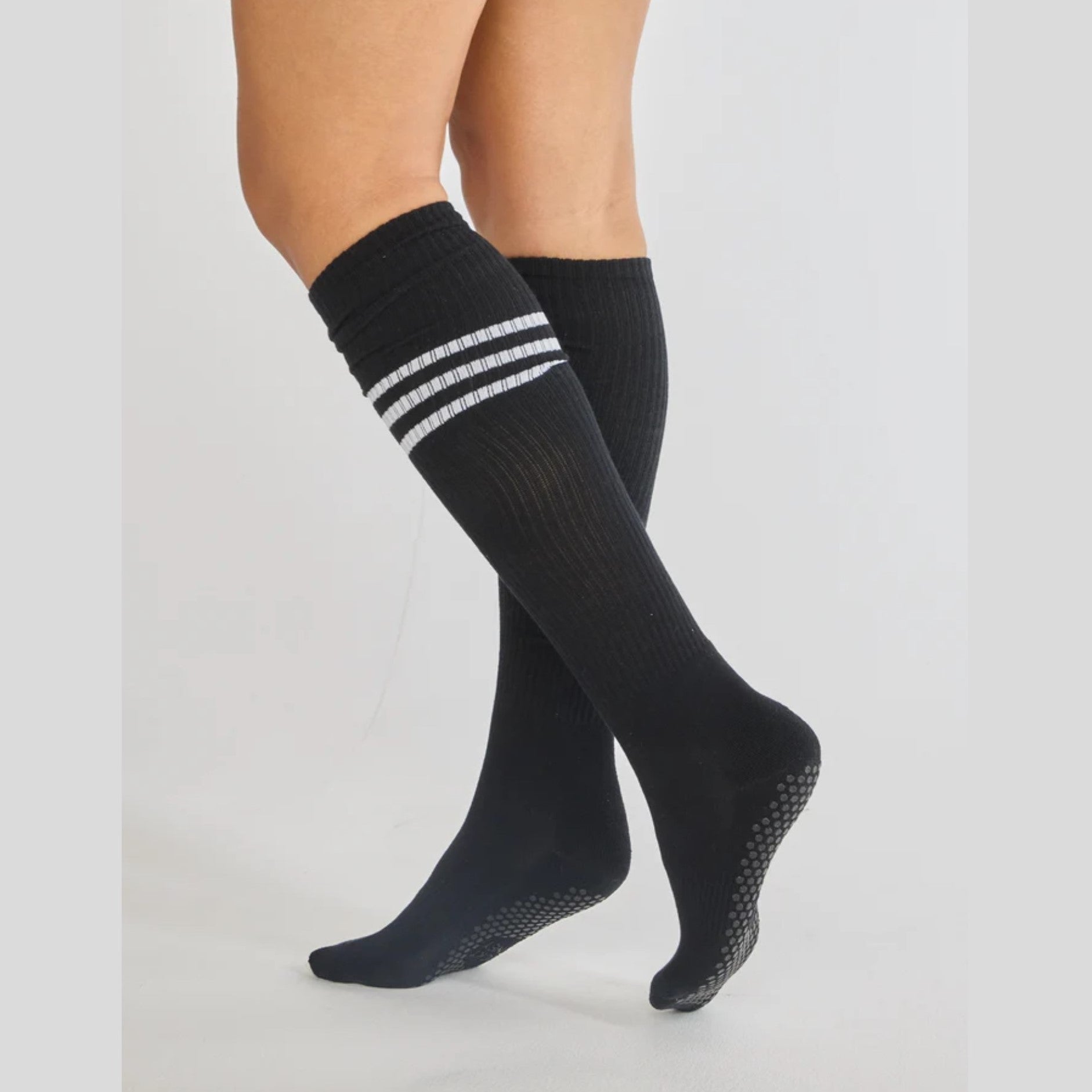 The Mismatched Knee High Grip Sock