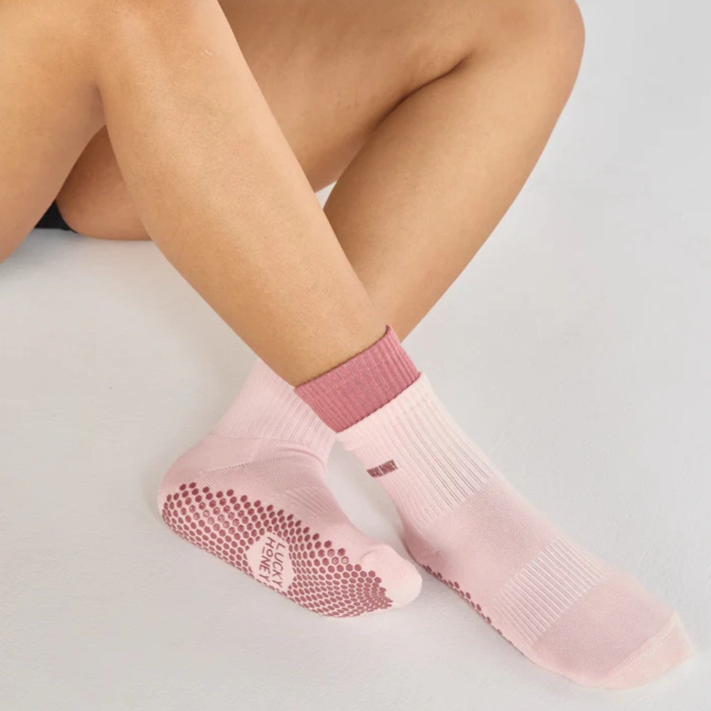 The Stack Grip Sock - (Barre/Pilates)