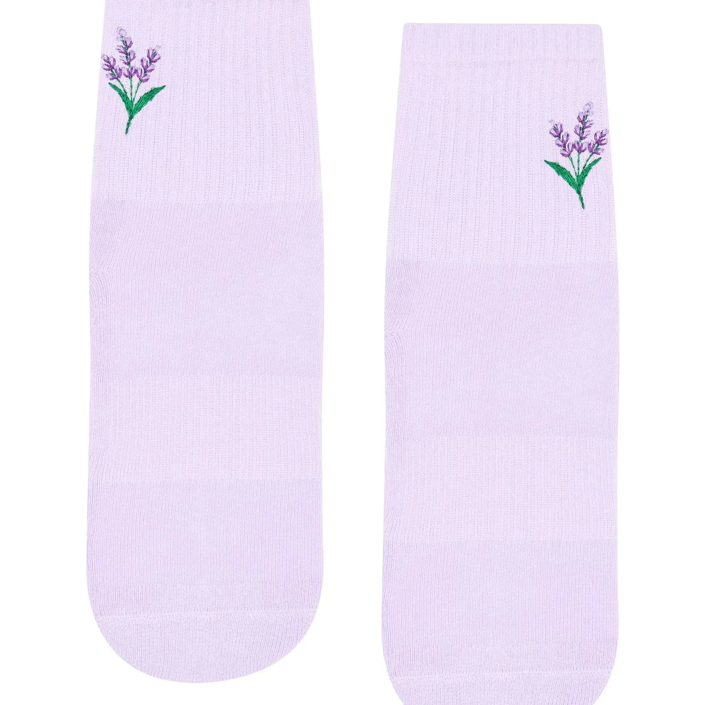 Crew Grip Socks - Lavender Haze (Barre / Pilates)