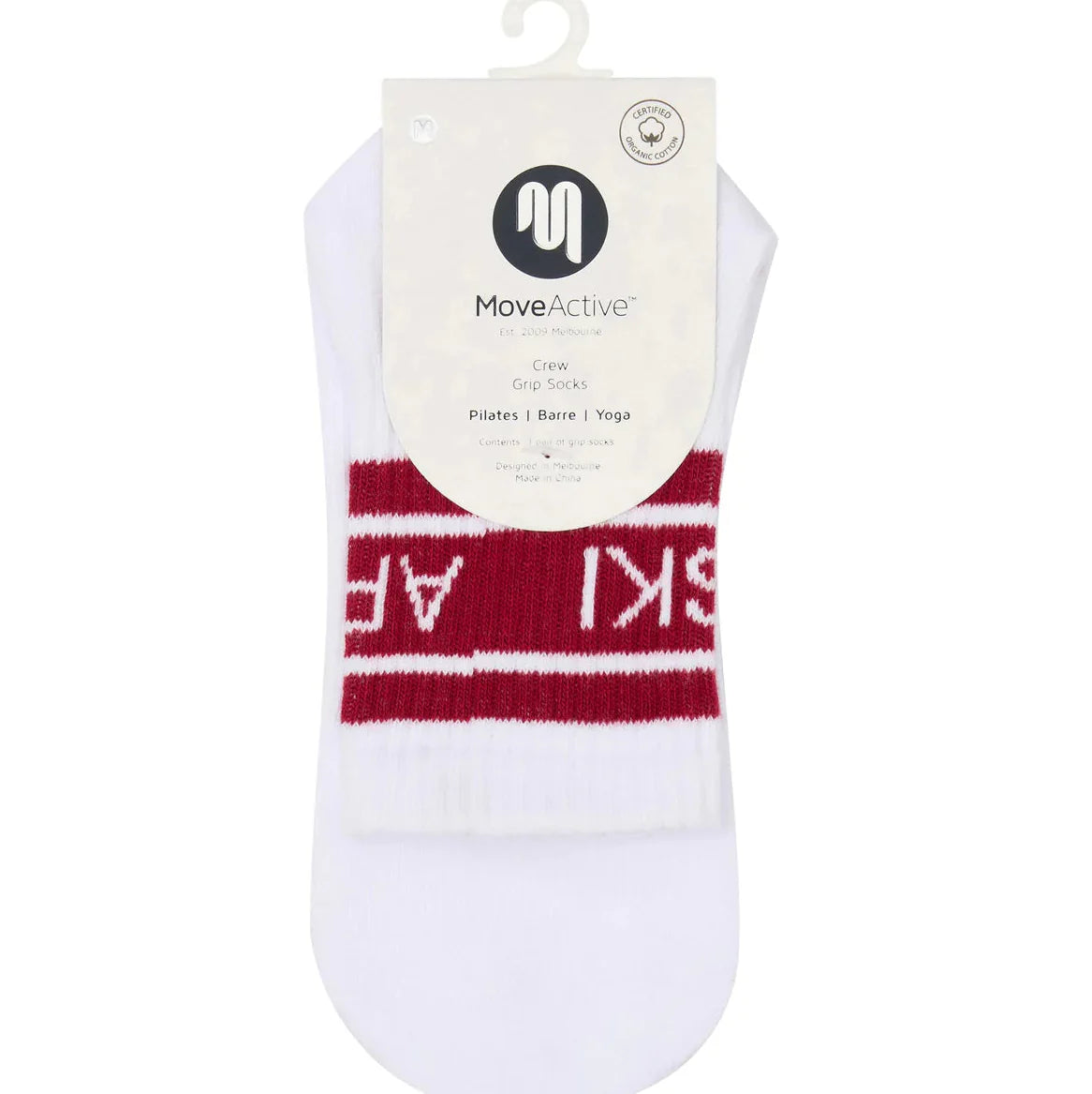 Crew Grip Socks - Après Ski Stripe (Barre / Pilates)