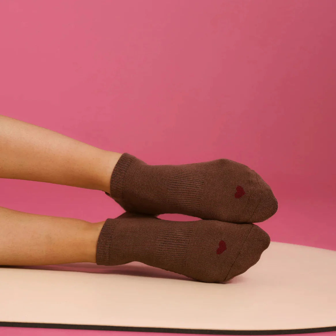Classic Low Rise Socks - Heartfelt (Barre / Pilates)