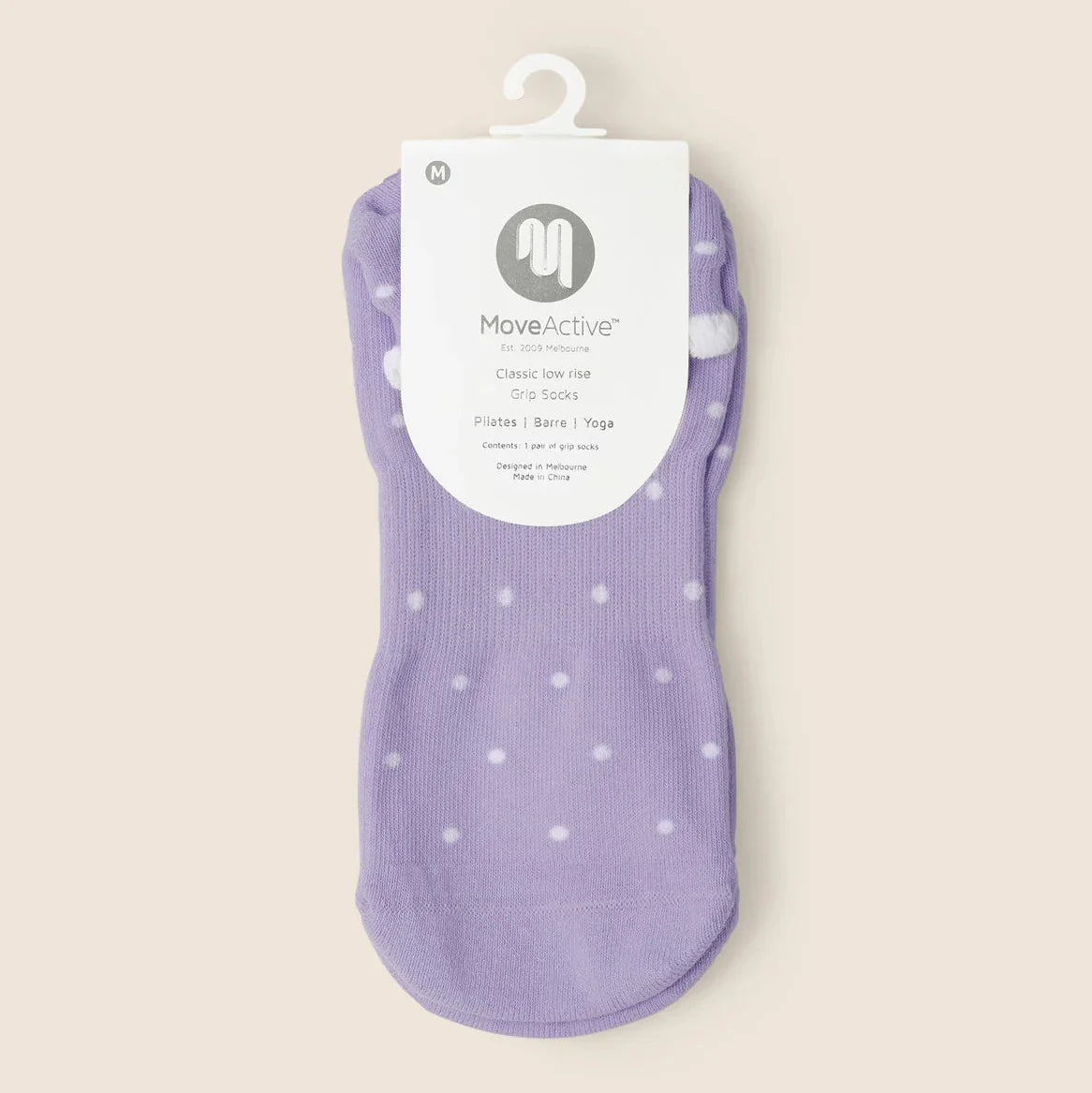 Classic Grip Socks - Polka Ruffle (Barre / Pilates)