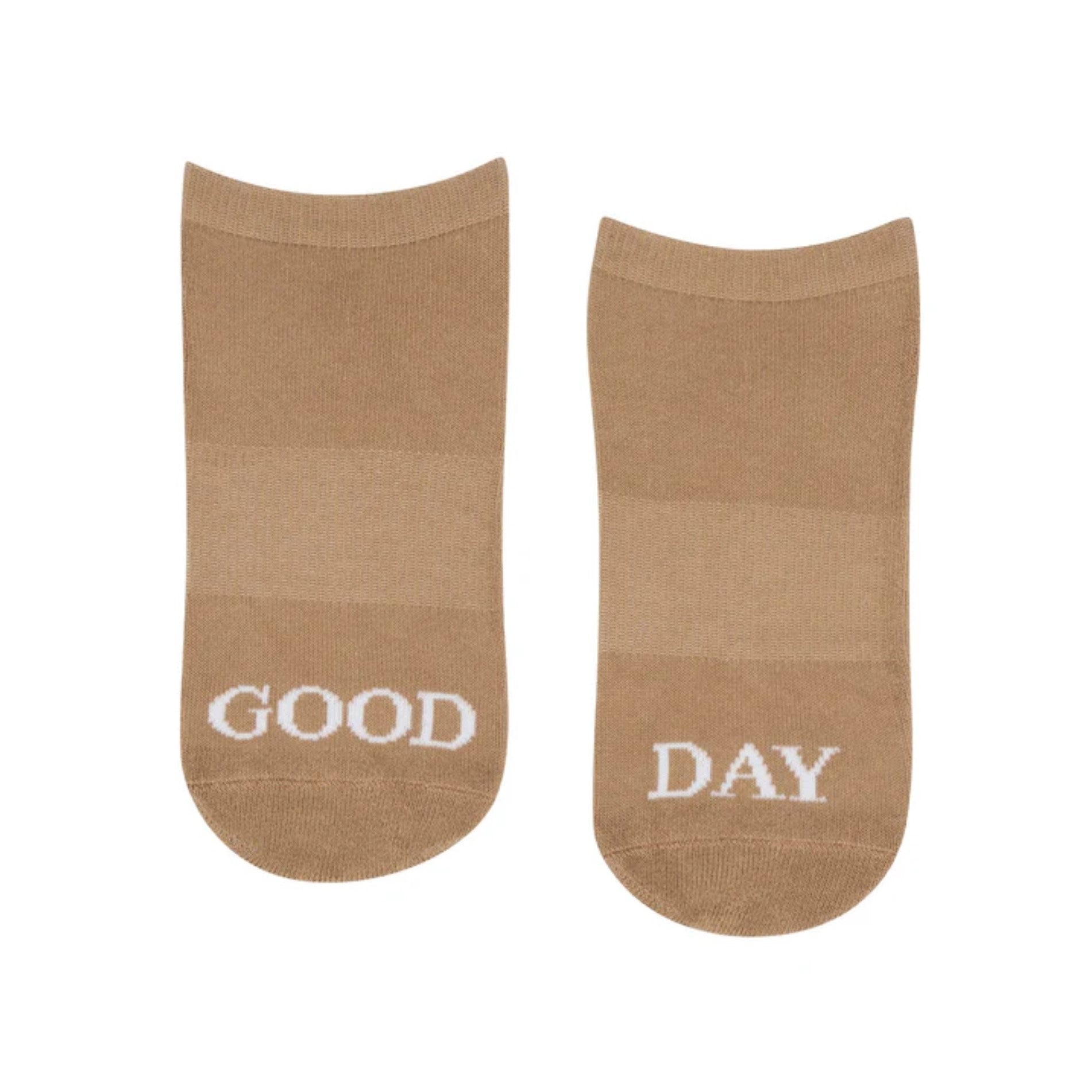 Classic Low Rise Grip Socks - Good Day (Barre / Pilates)