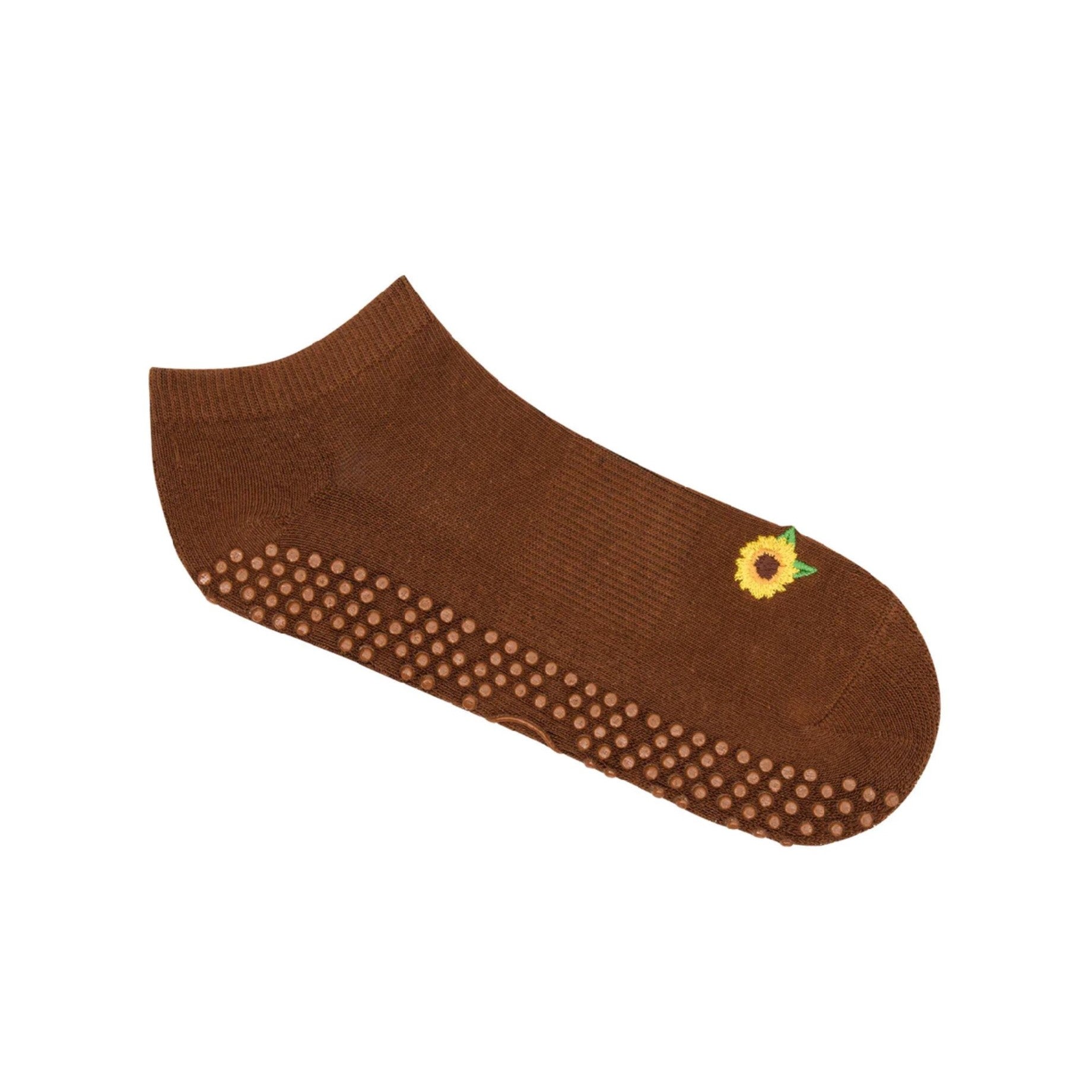 Classic Low Rise Grip Socks - Sunflower Fields (Barre / Pilates)