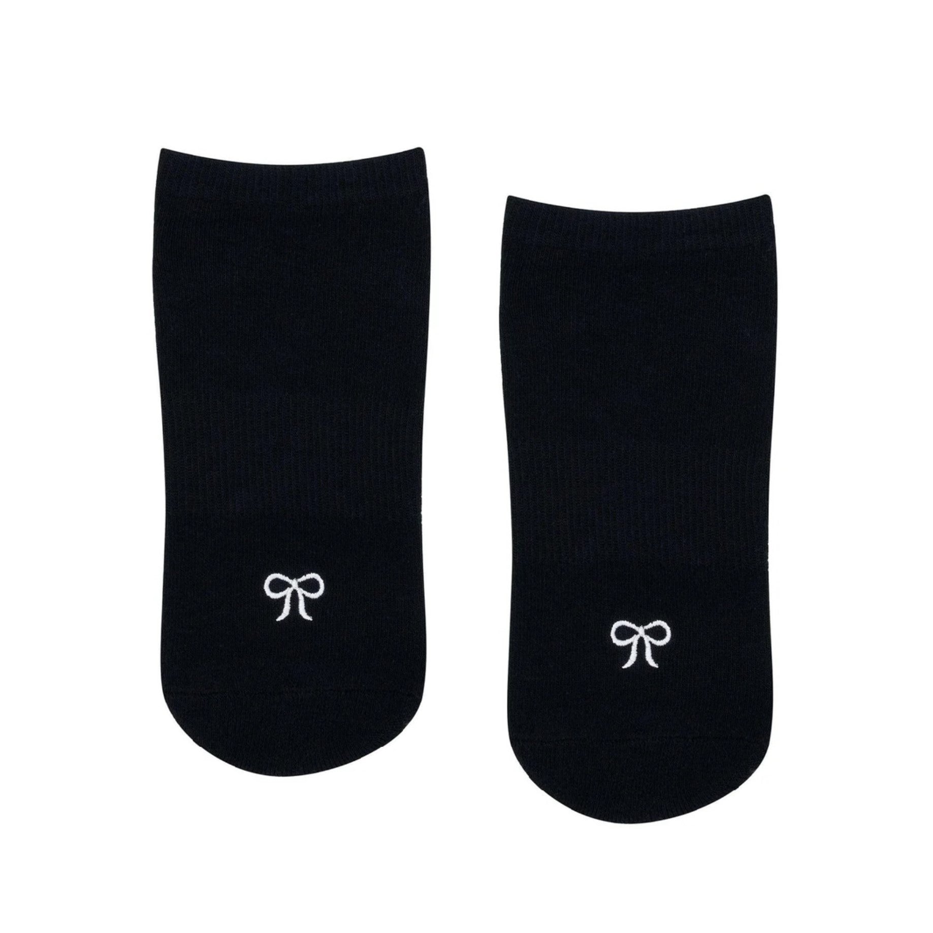 Classic Low Rise Grip Socks - Whimsy Bow (Barre / Pilates)