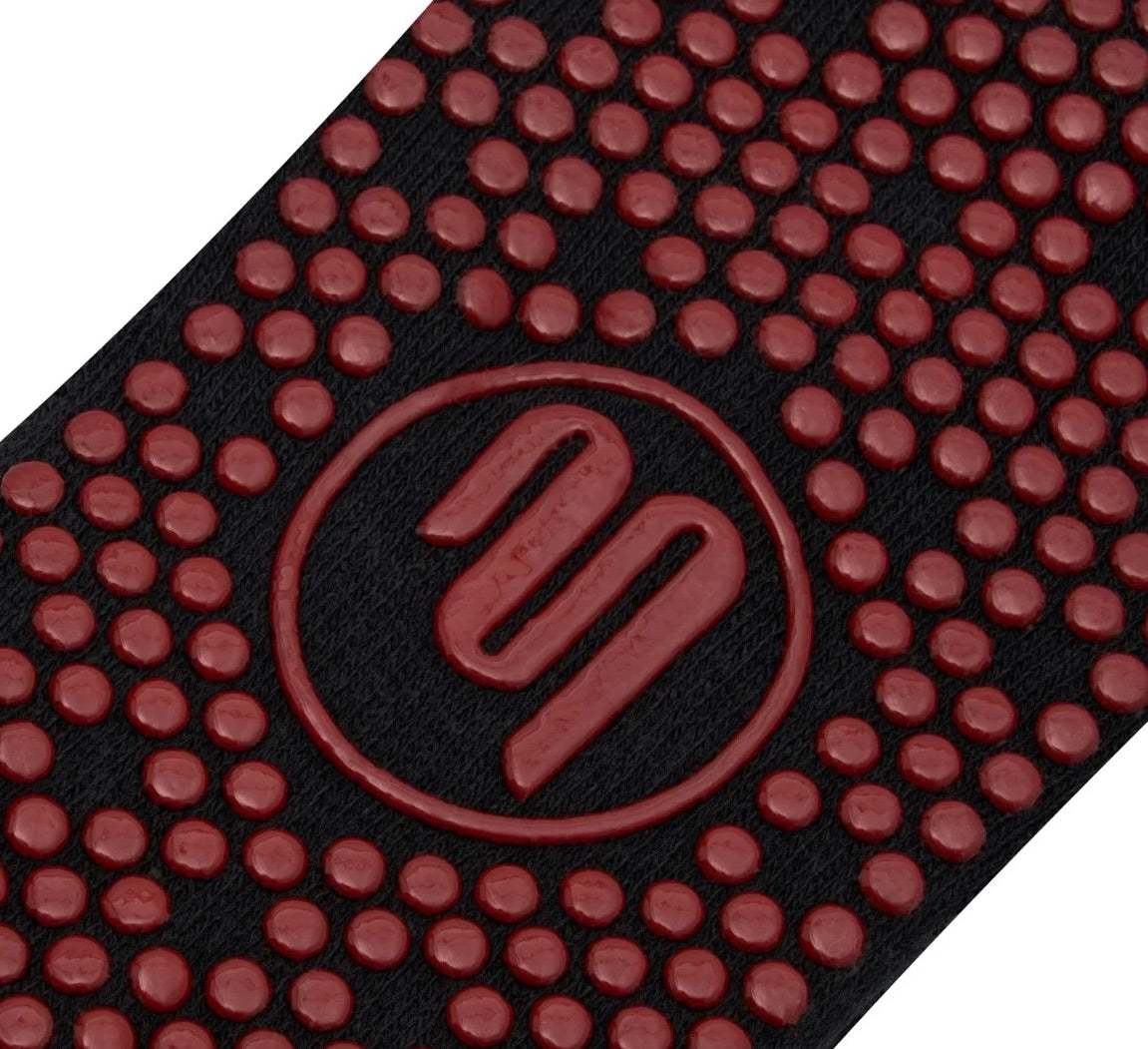 Crew Grip Socks - Whimsy Bow (Barre / Pilates)