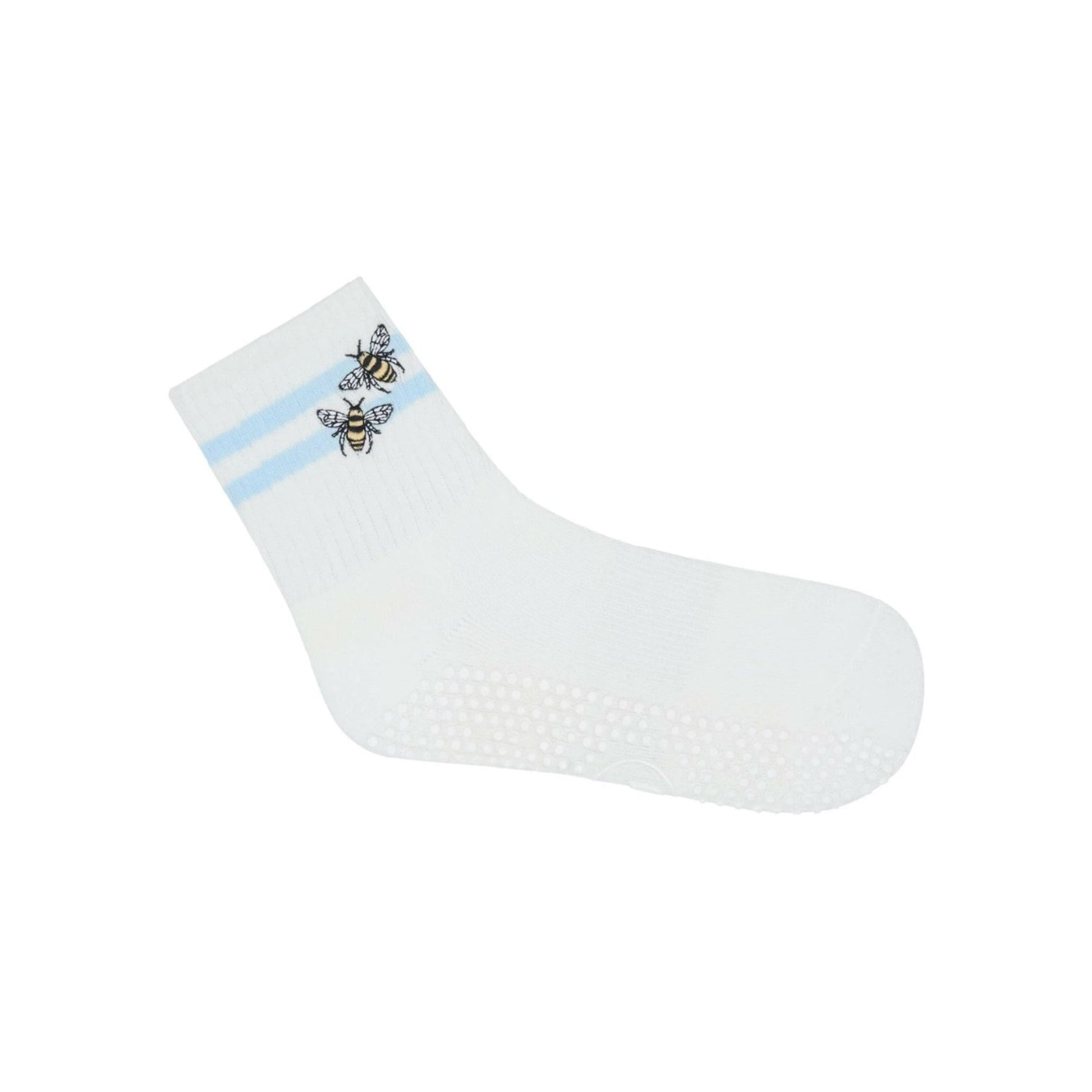 Crew Busy Bee Grip Socks (Barre / Pilates)