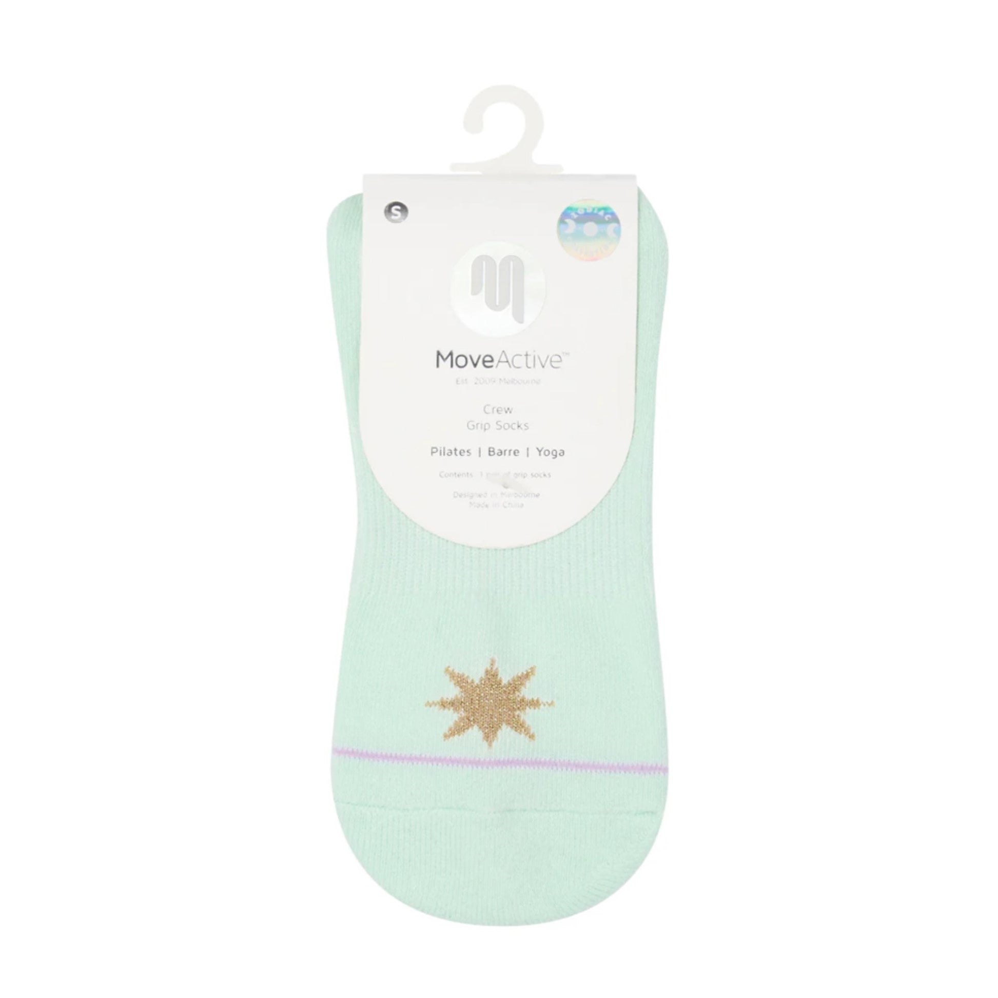 Zodiac Crew - Grip Socks (Barre / Pilates)