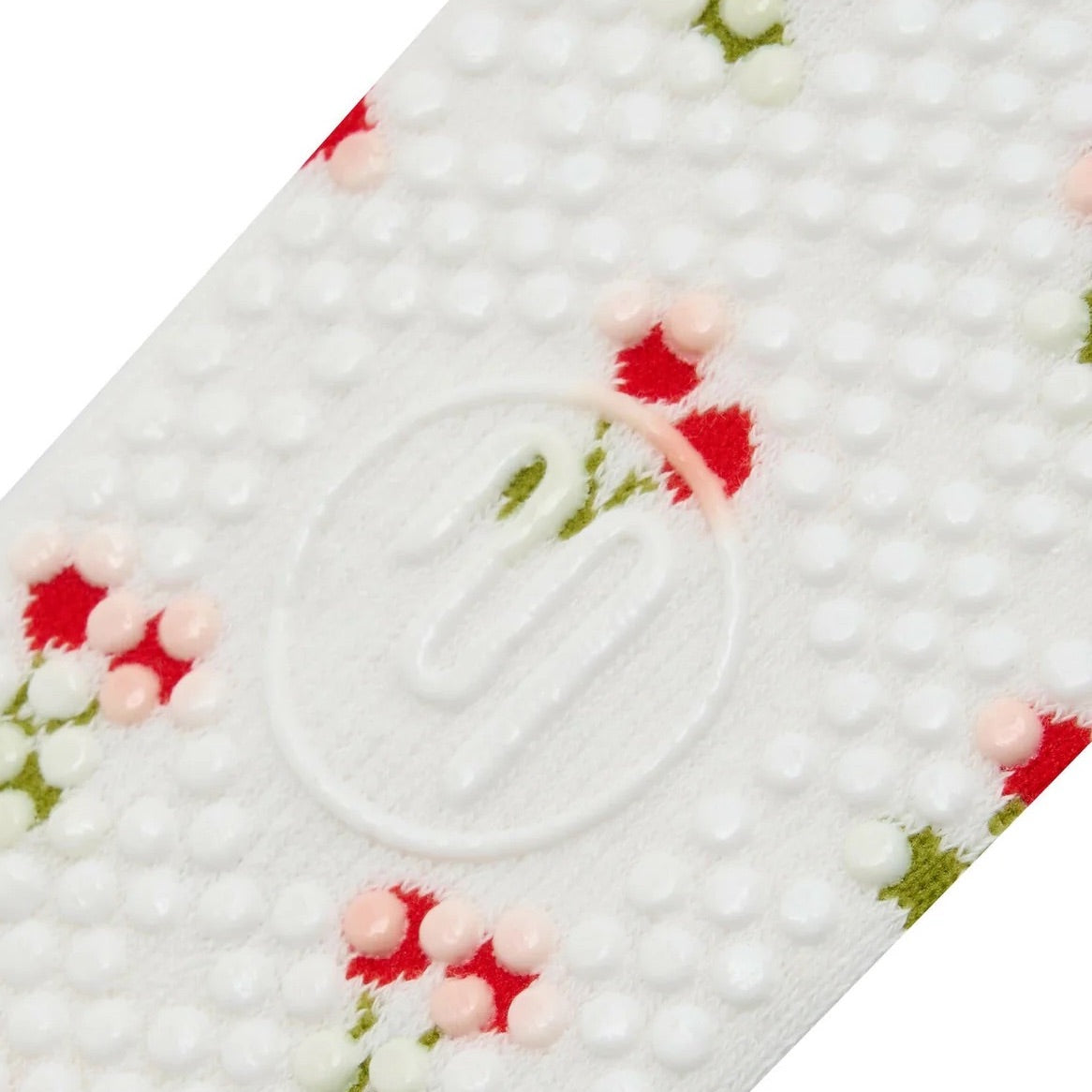 Crew Grip Socks - Cherry Pop (Barre / Pilates)