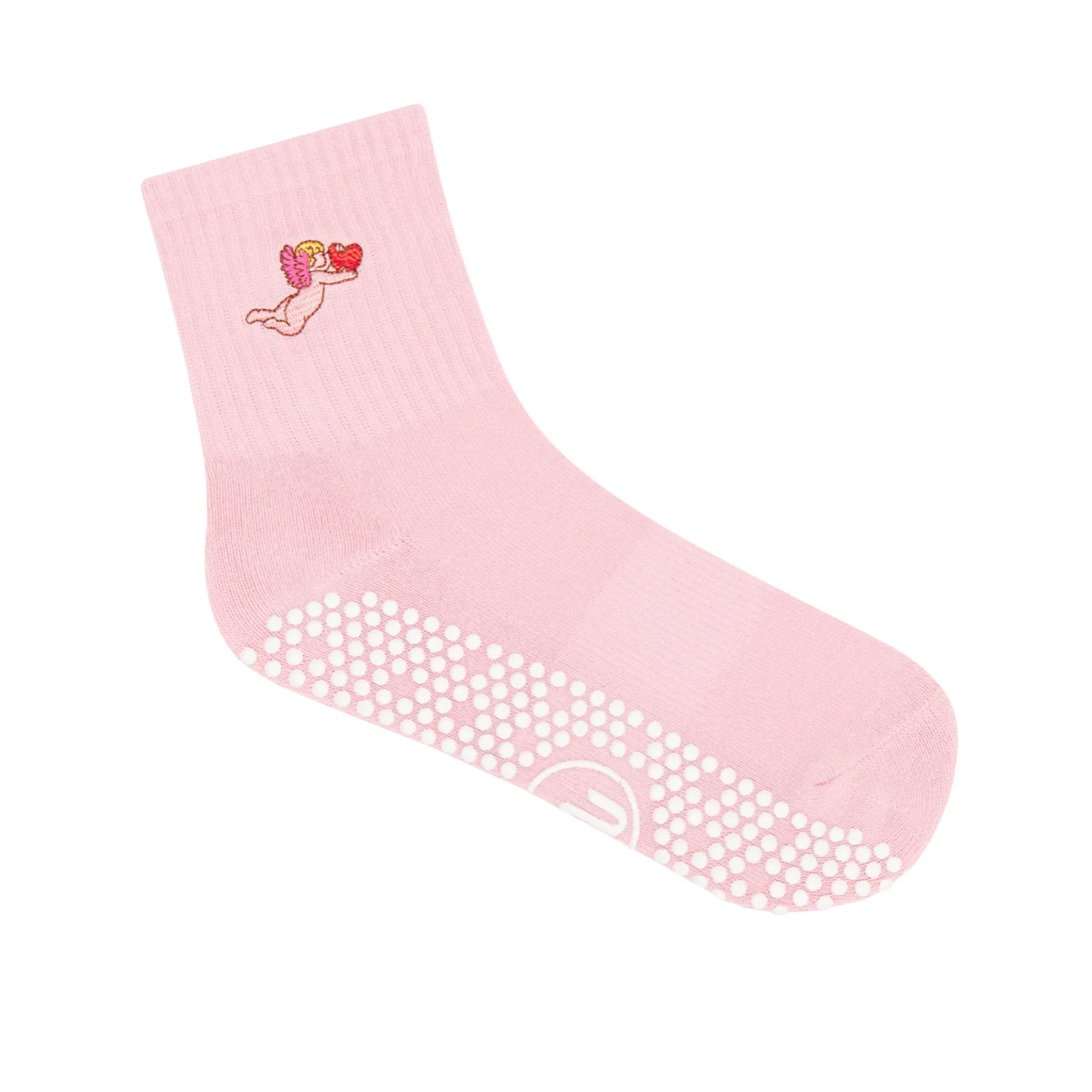 Crew Grip Socks - Cupid's Kiss (Barre / Pilates)