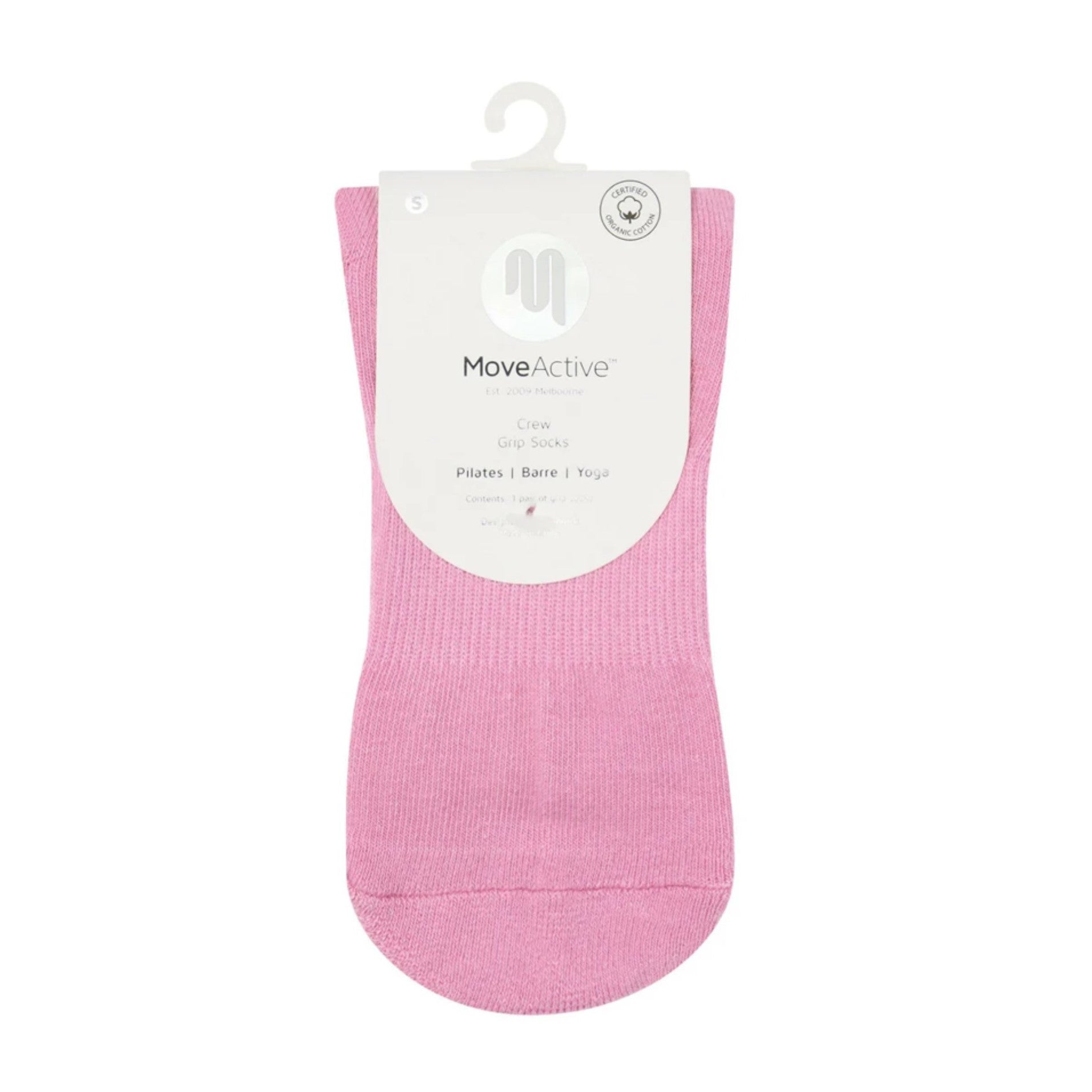 Crew Grip Socks - Pink Gelato (Barre / Pilates)