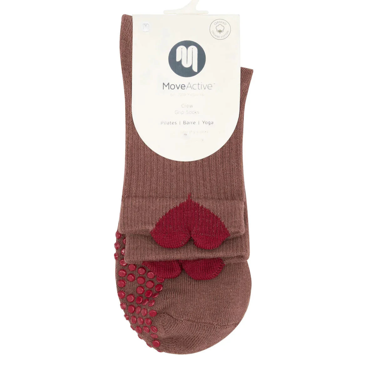 Crew Grip Socks - Heartfelt (Barre / Pilates)