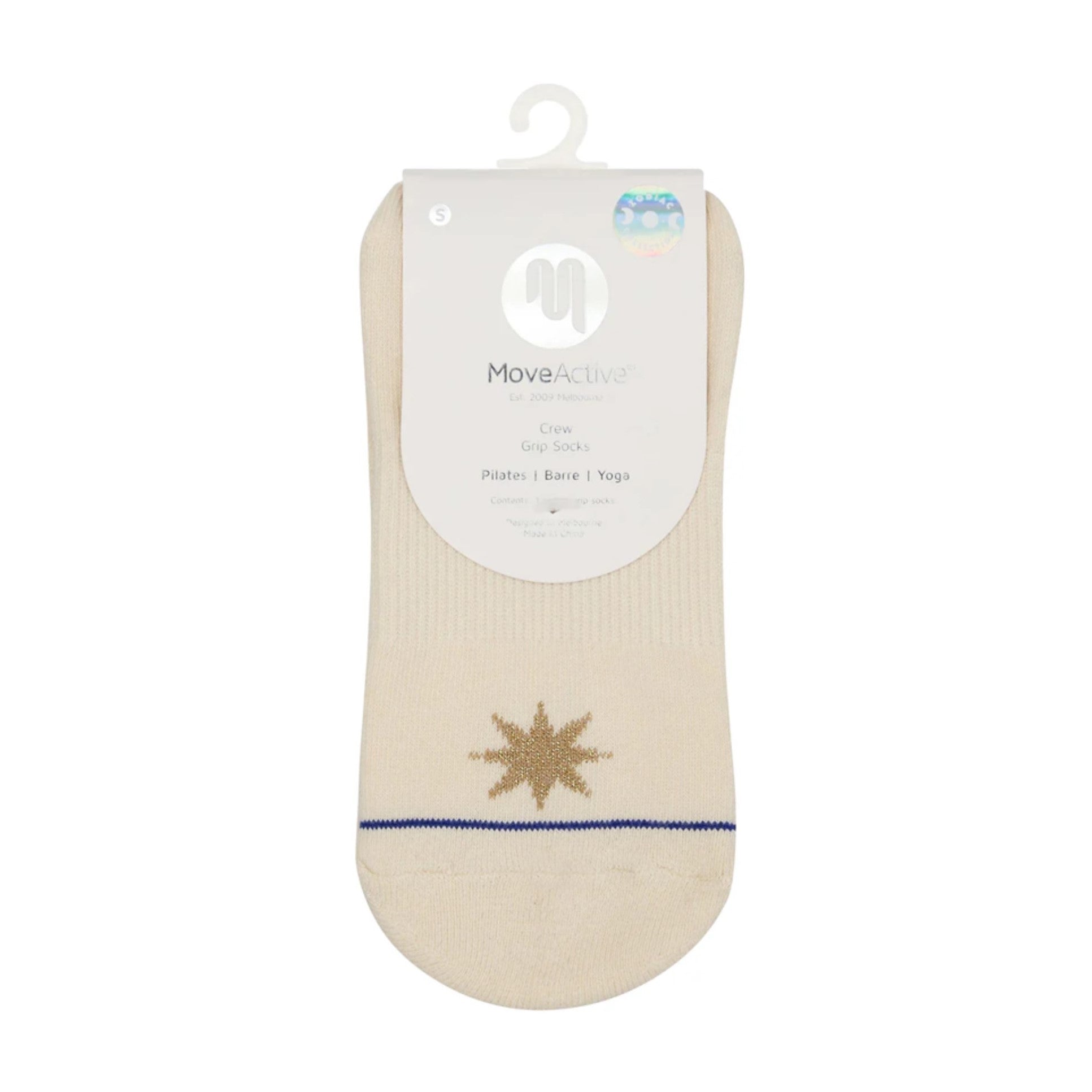 Zodiac Crew - Grip Socks (Barre / Pilates)