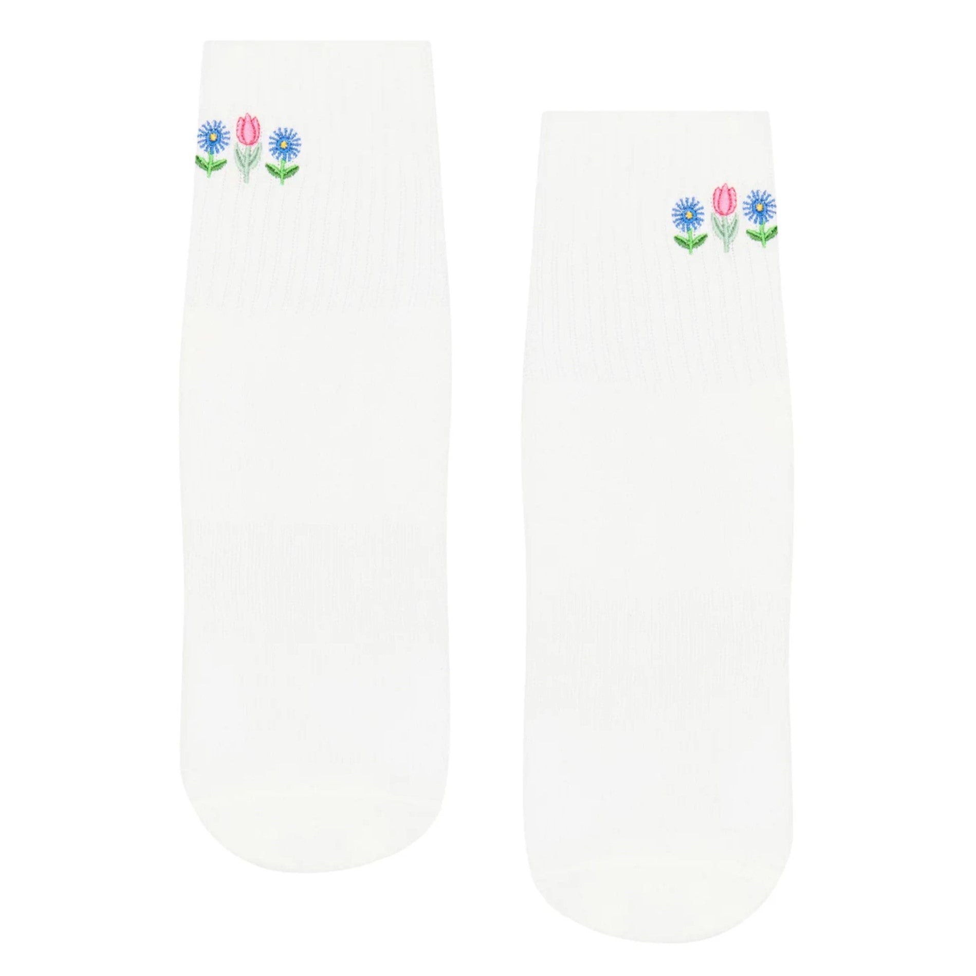 Crew Grip Socks - Meadow Bloom (Barre / Pilates)
