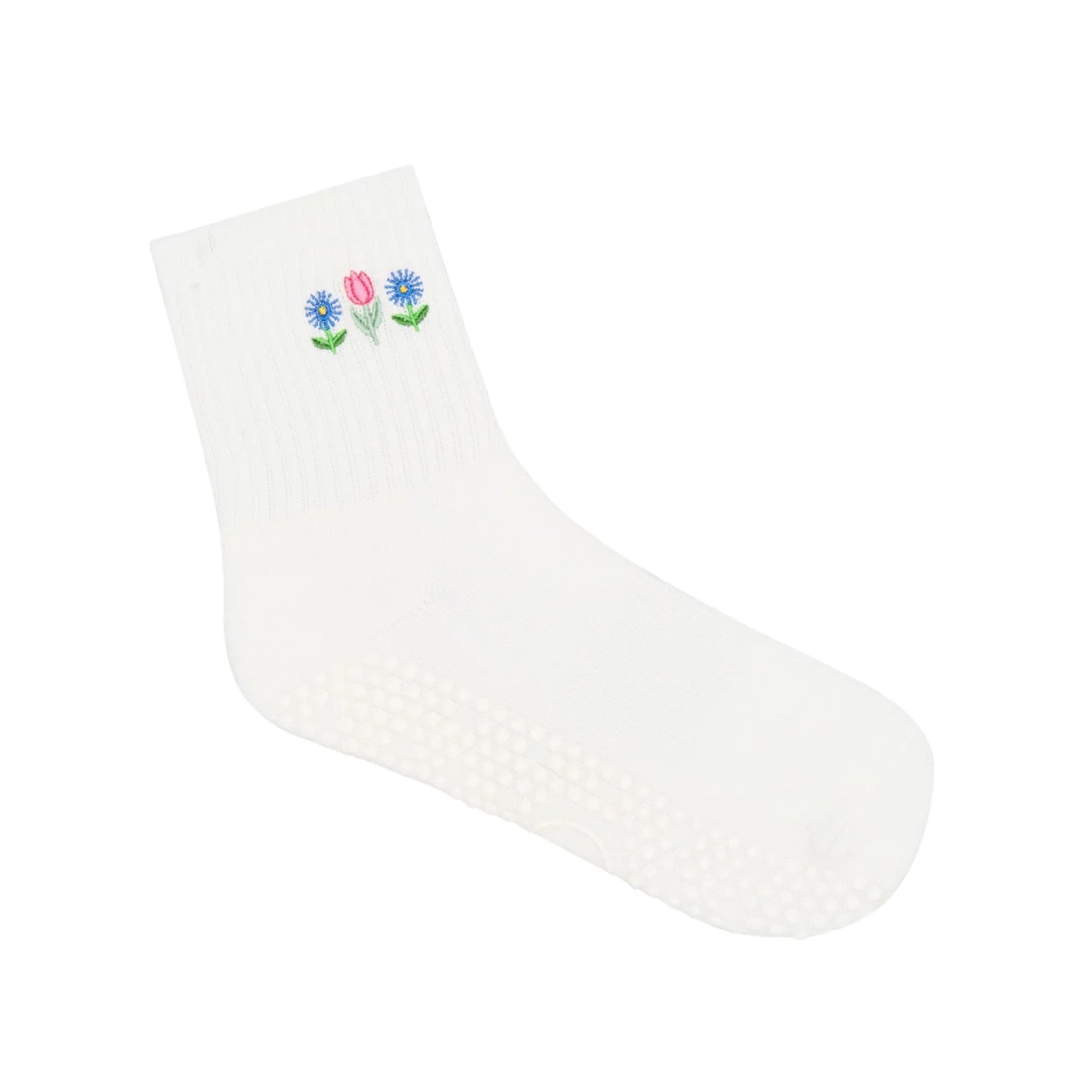 Crew Grip Socks - Meadow Bloom (Barre / Pilates)