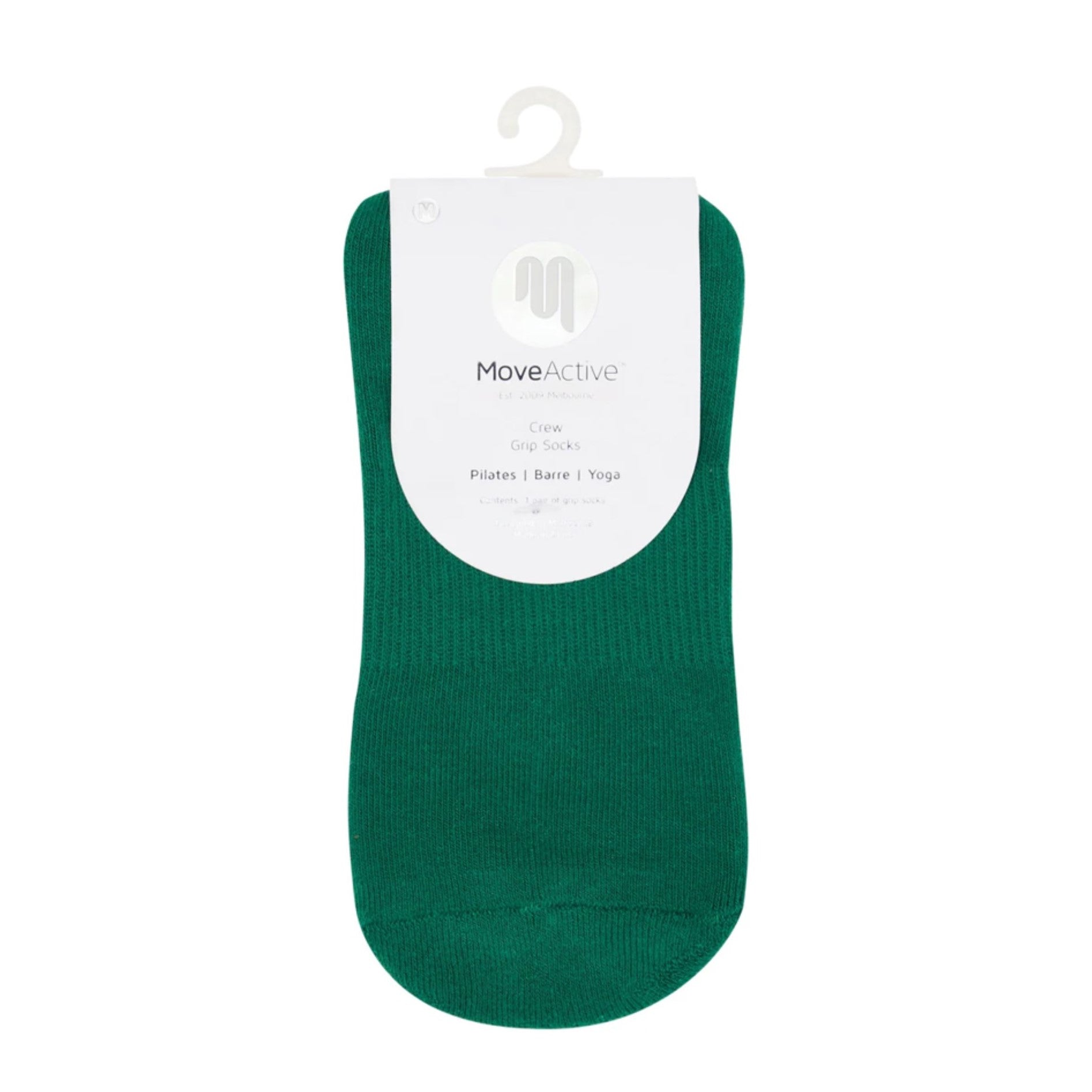 Pilates Club Crew Grip Socks - (Barre / Pilates)