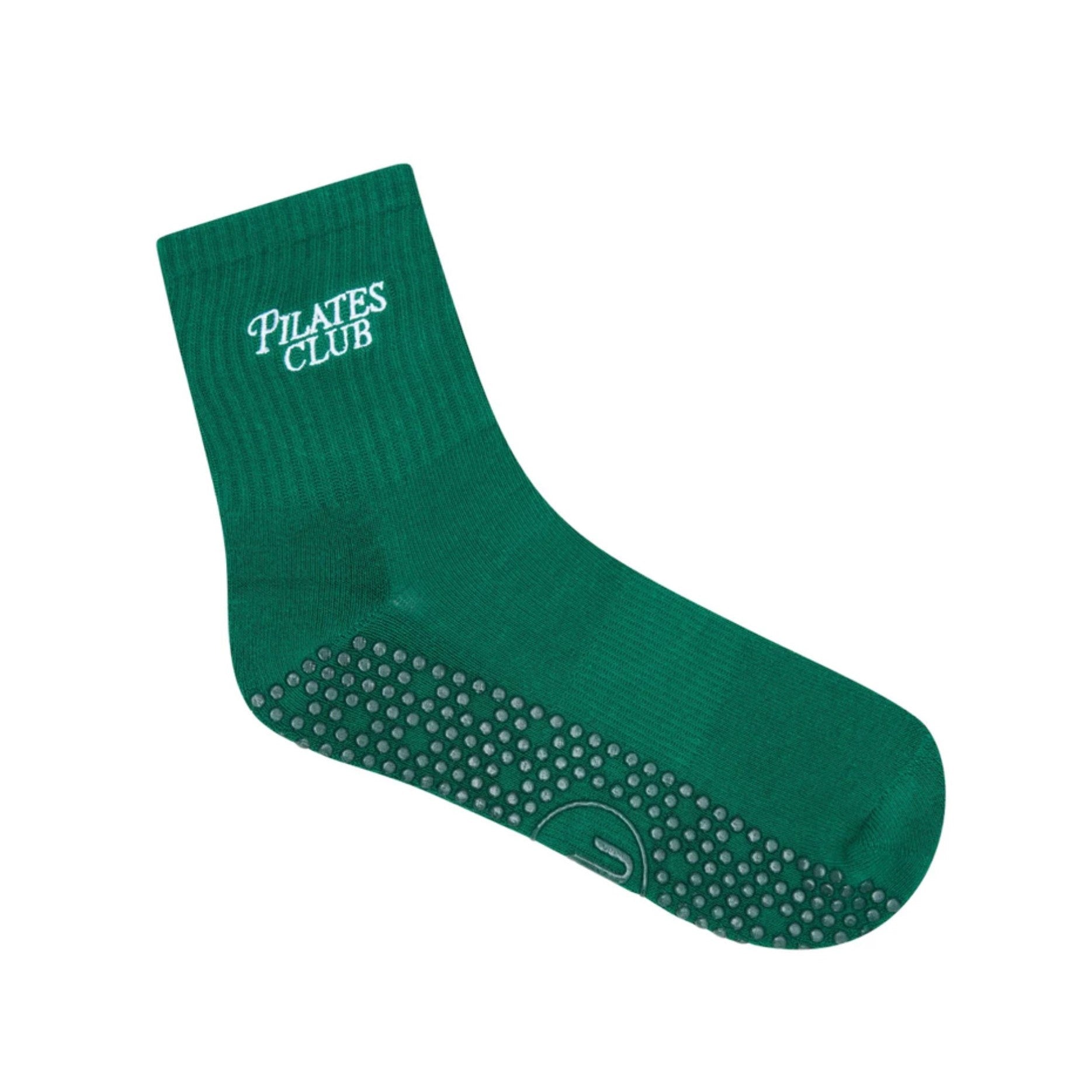 Pilates Club Crew Grip Socks - (Barre / Pilates)