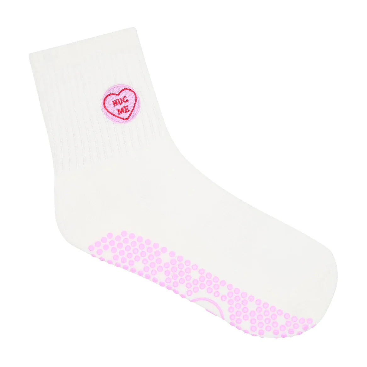Crew Grip Socks - Hug Me  (Barre / Pilates)