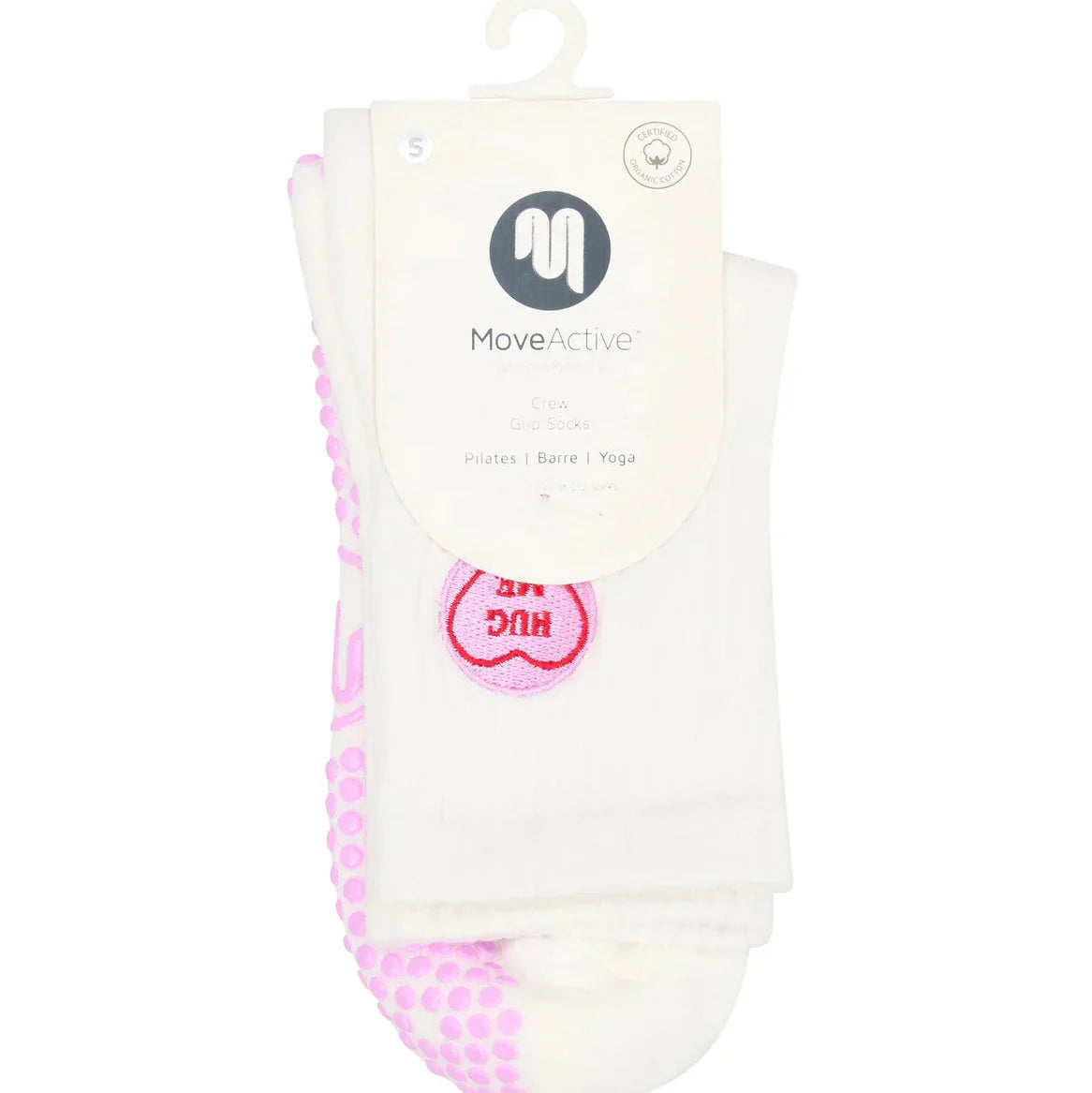 Crew Grip Socks - Hug Me  (Barre / Pilates)