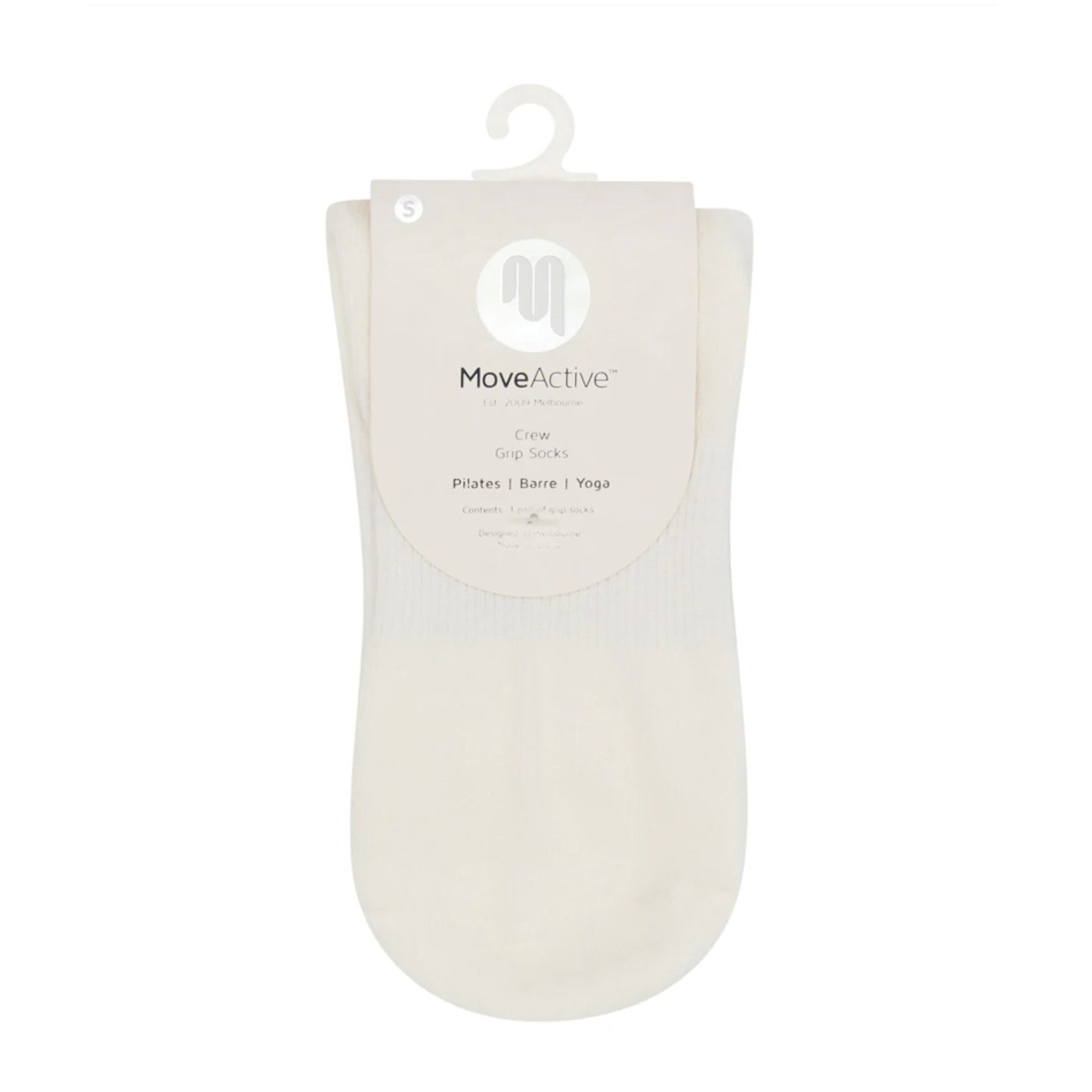 Crew Grip Socks - Racquet Stripe (Barre / Pilates)