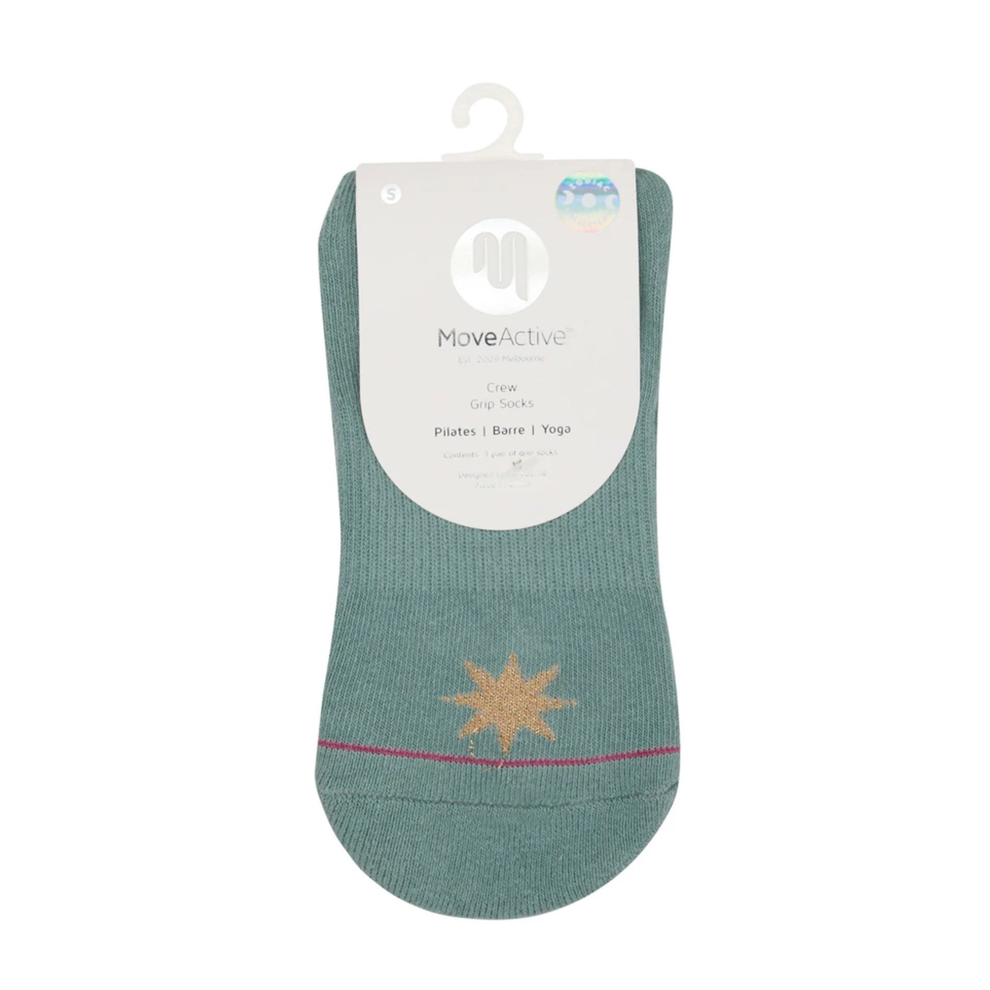 Zodiac Crew - Grip Socks (Barre / Pilates)