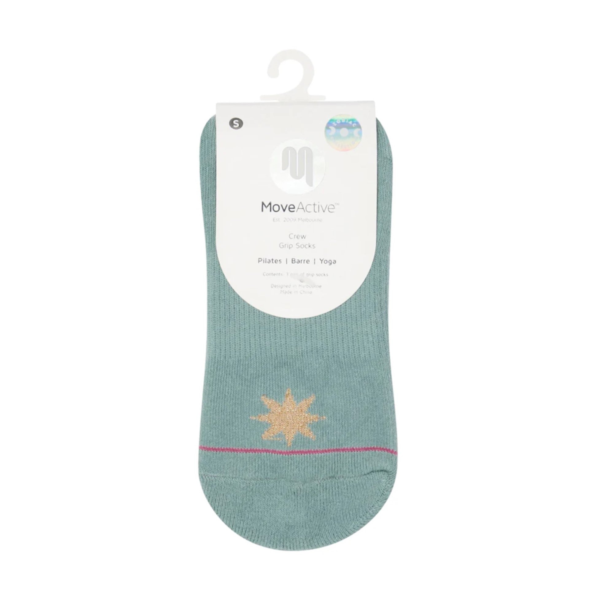 Zodiac Crew - Grip Socks (Barre / Pilates)