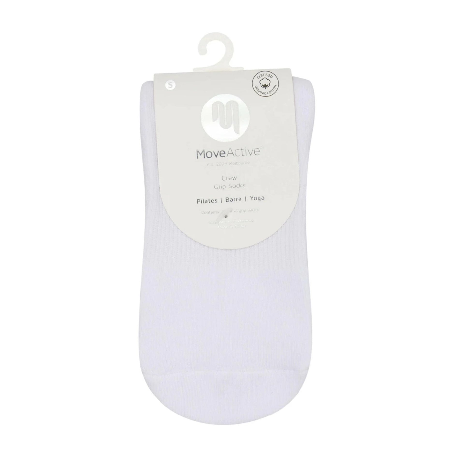 Crew Grip Socks - Whimsy Bow (Barre / Pilates)