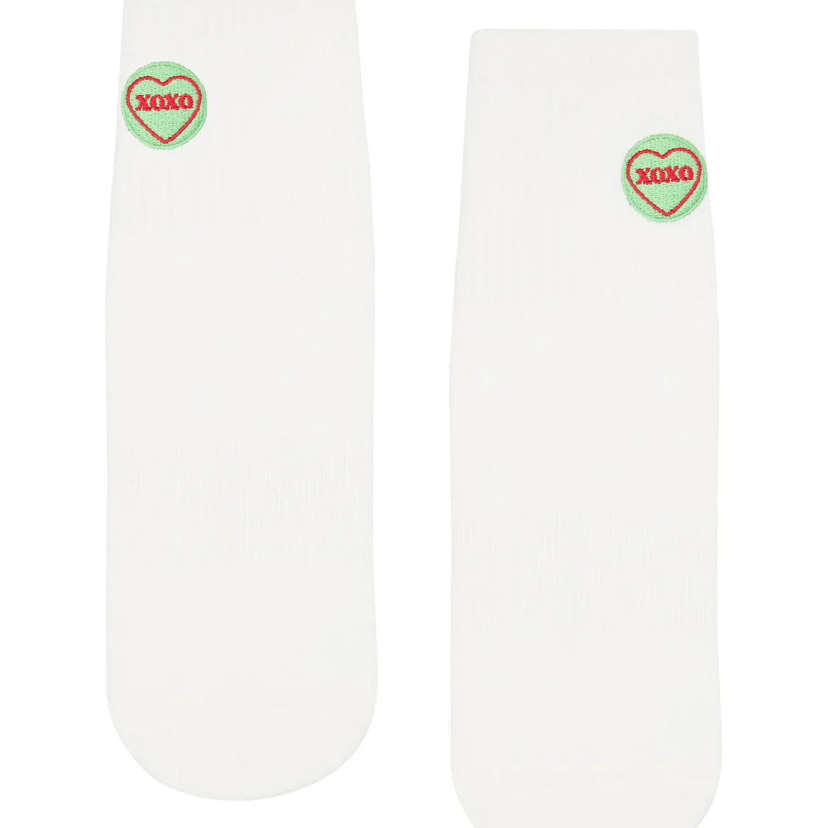 Crew Grip Socks - XOXO (Barre / Pilates)
