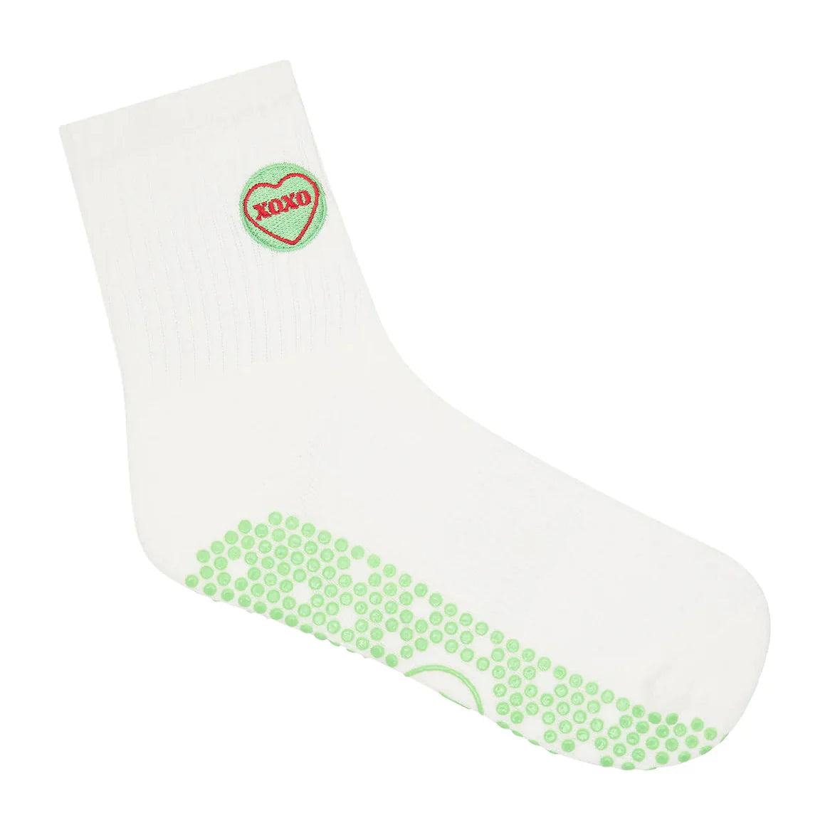 Crew Grip Socks - XOXO (Barre / Pilates)