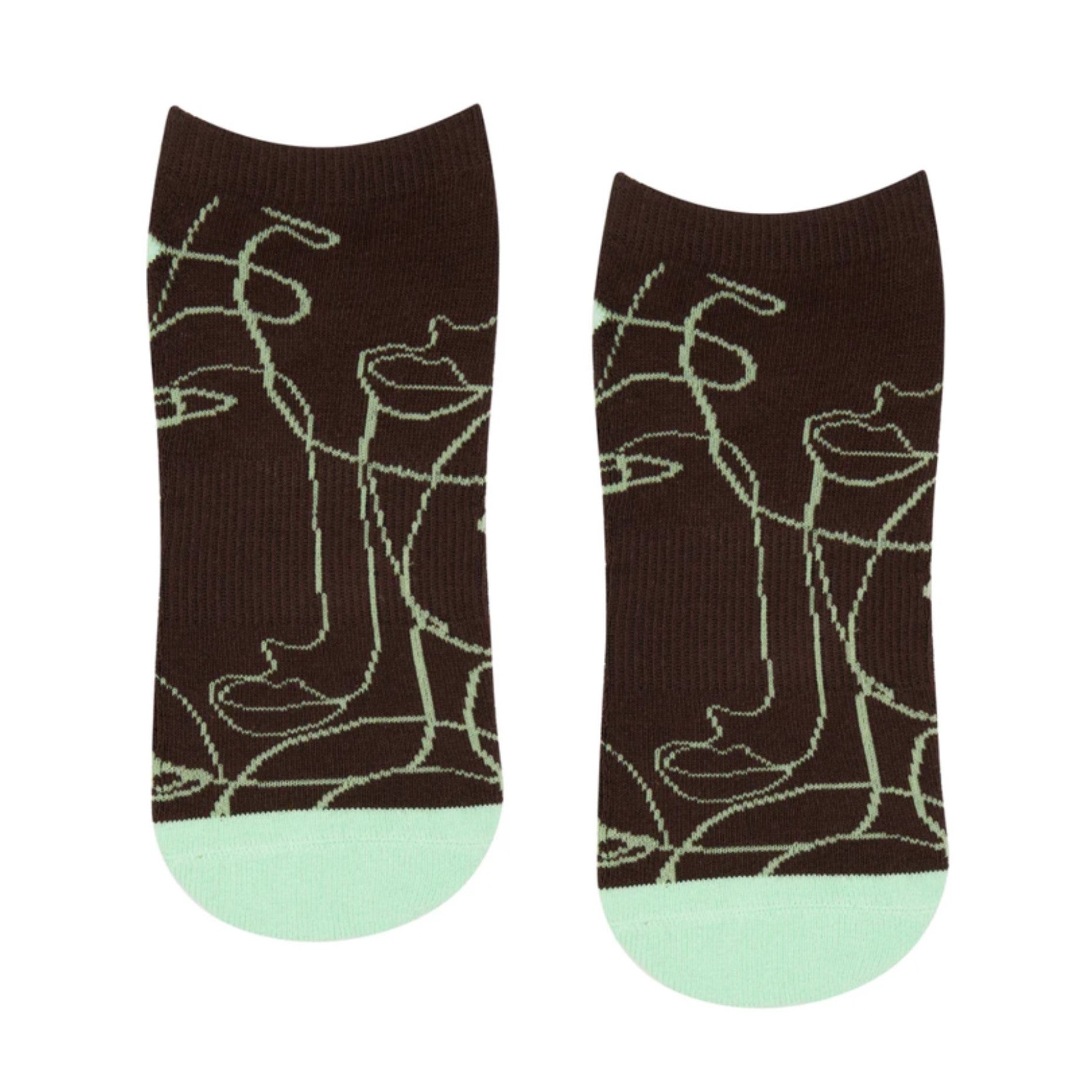 Grip Sock Gift Box - Art Series Canvas (Barre / Pilates)