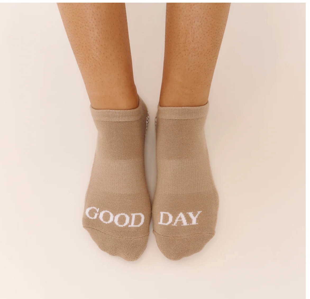 Classic Low Rise Grip Socks - Good Day (Barre / Pilates)