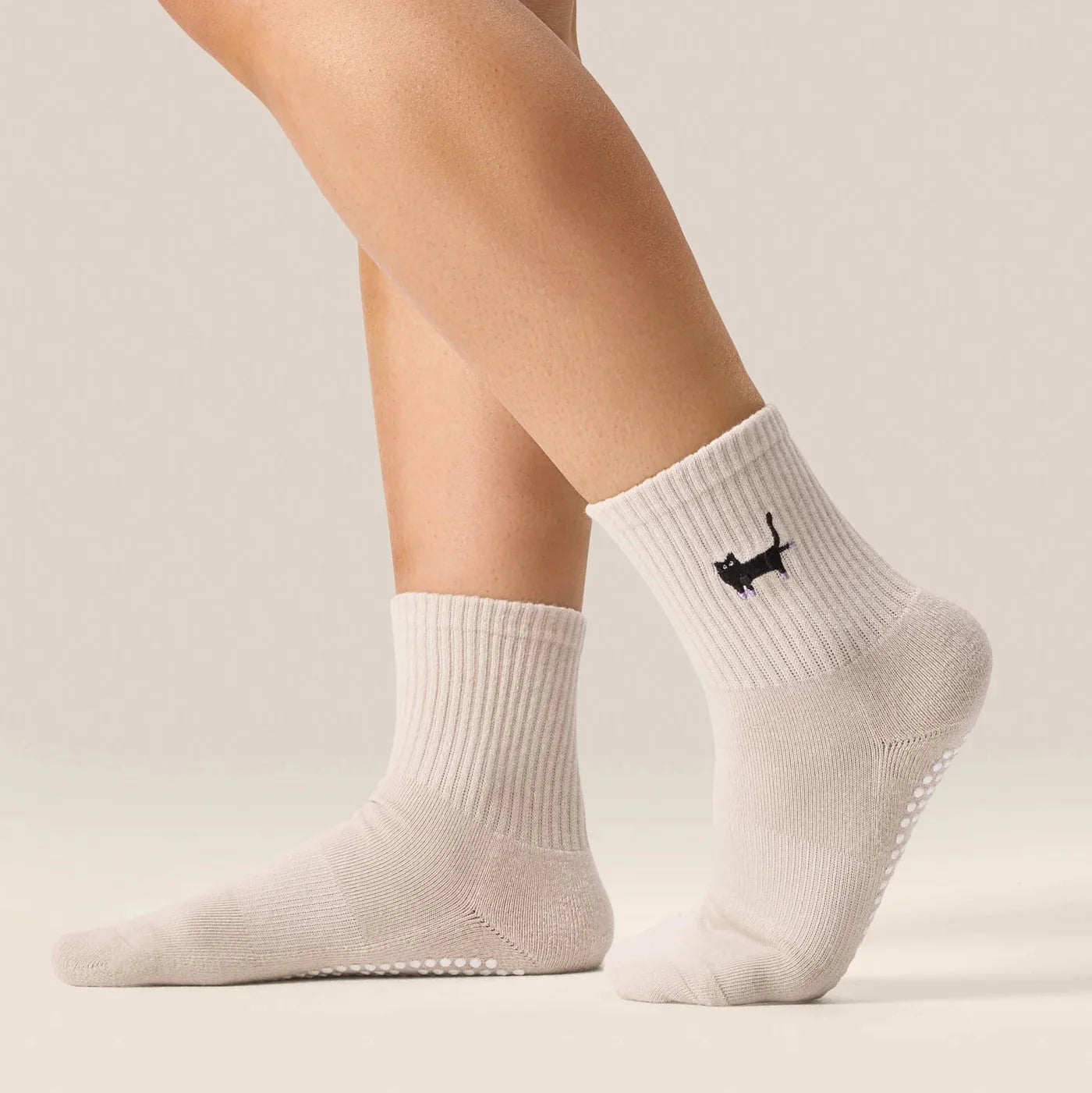 Crew Grip Socks - Pilates Kitty (Barre / Pilates)