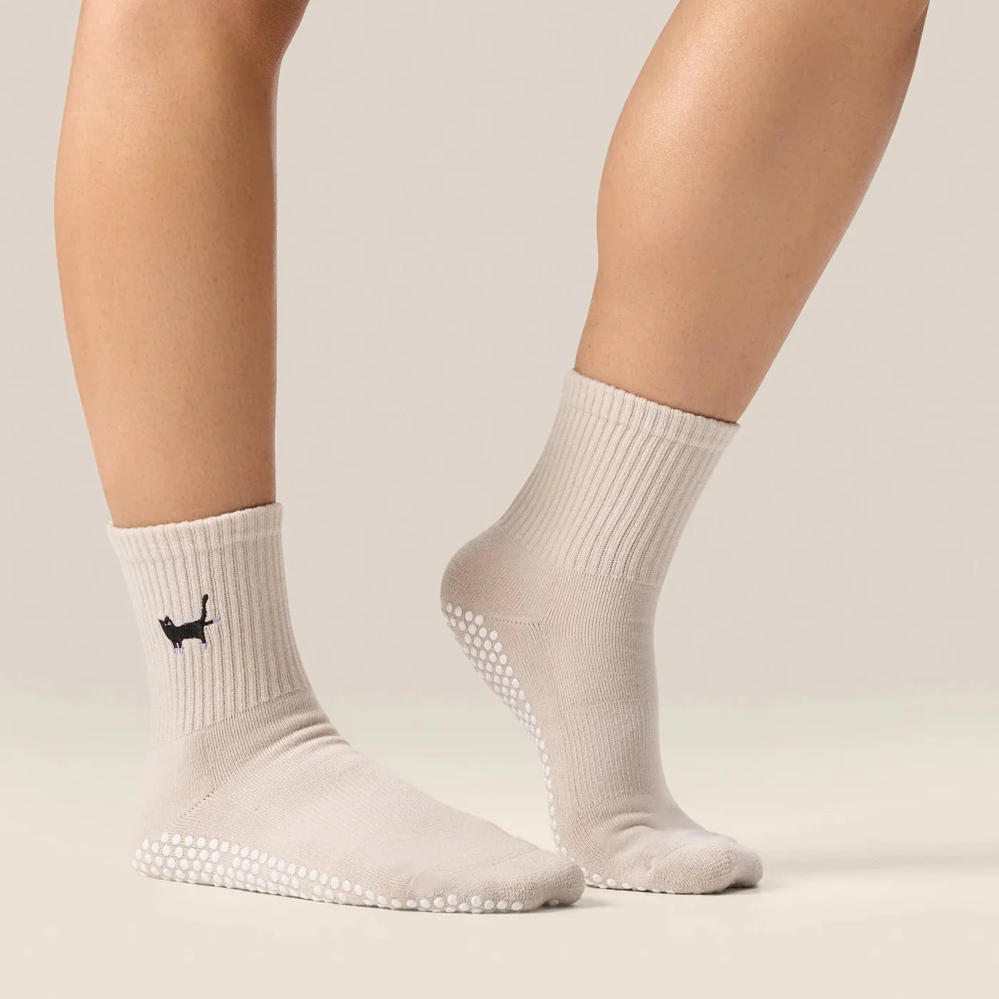 Crew Grip Socks - Pilates Kitty (Barre / Pilates)