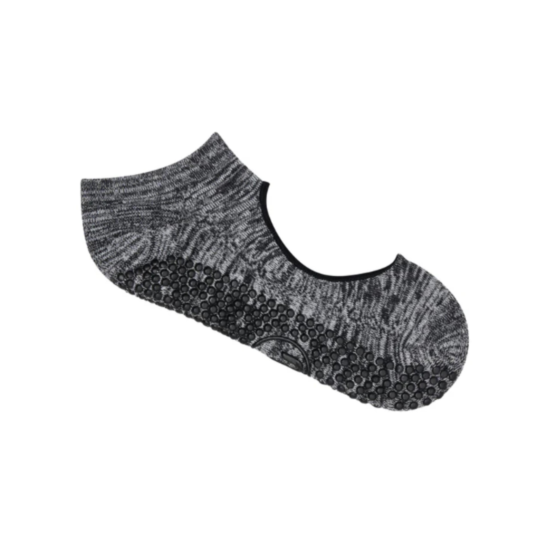 Slide On Grip Socks - Monochrome Marle (Barre / Pilates)