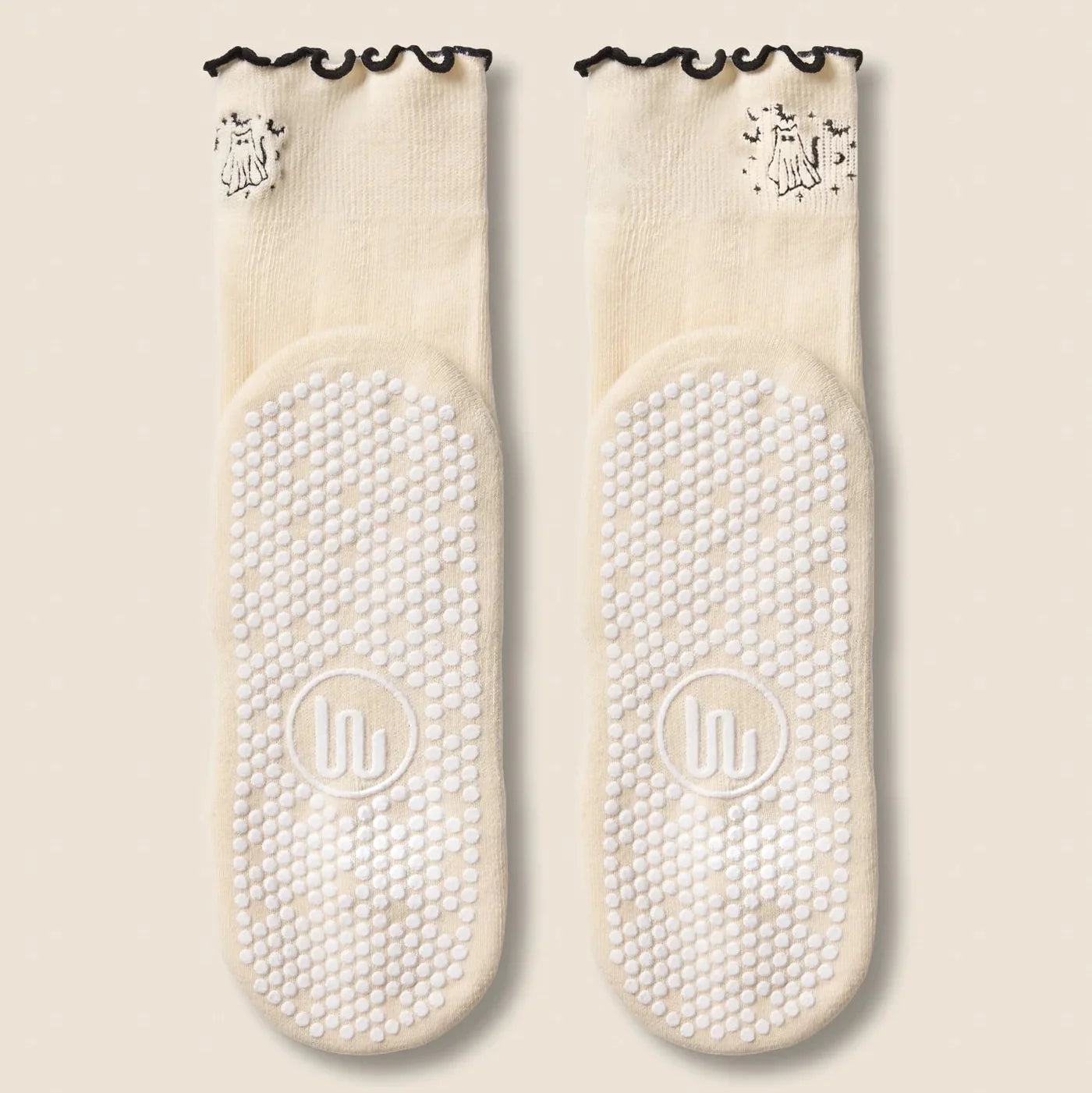 Crew Grip Socks - Spooky Cat (Barre / Pilates)