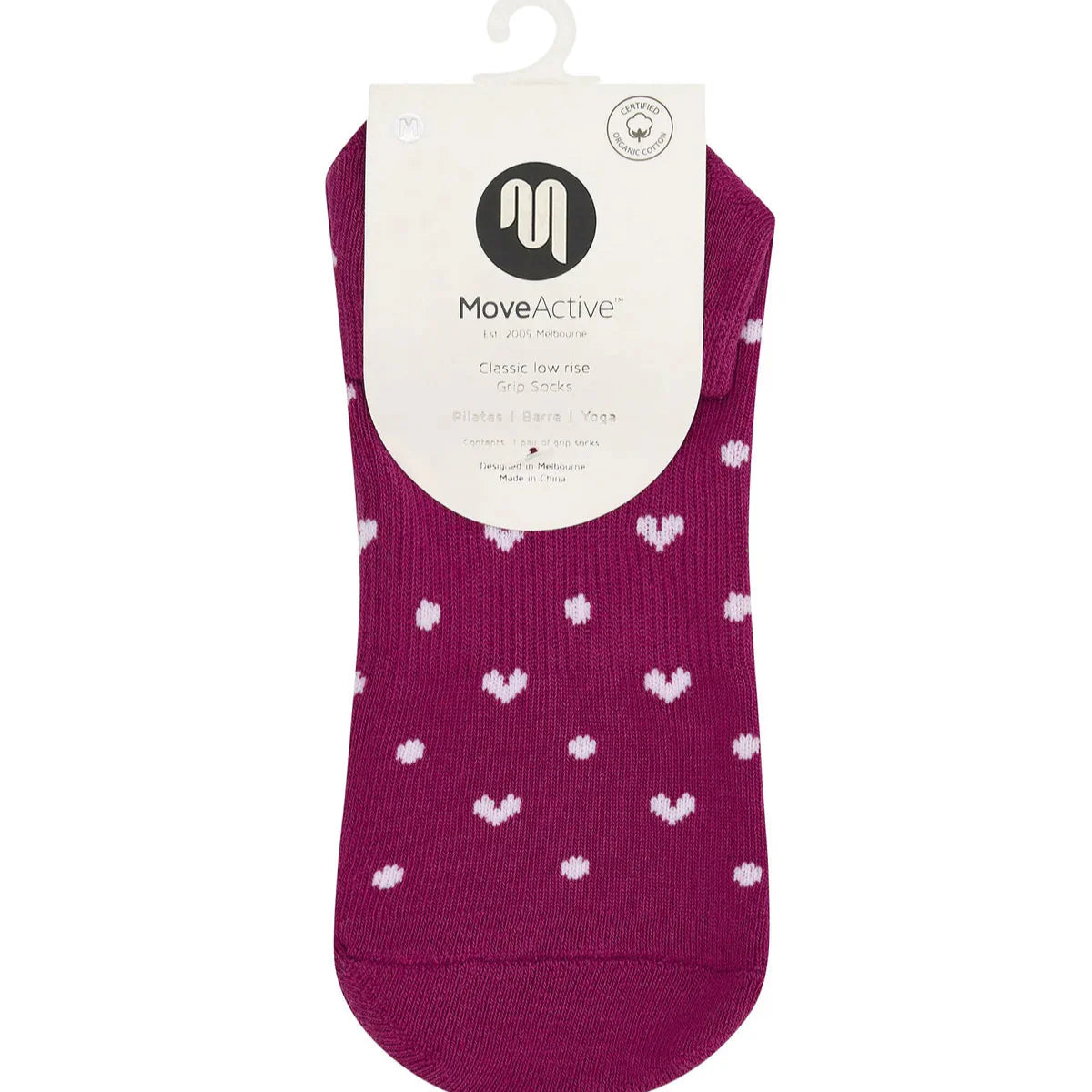 Classic Low Rise Grip Socks - Speckled (Barre / Pilates)