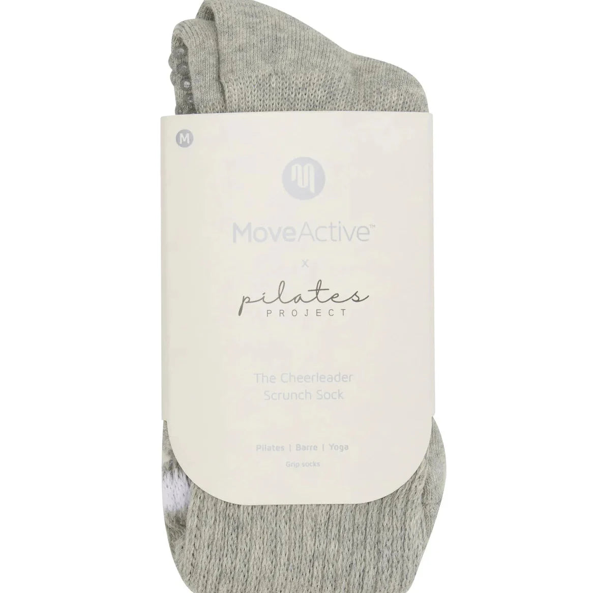 Cheerleader Scrunch Non Slip Grip Socks (Barre / Pilates)