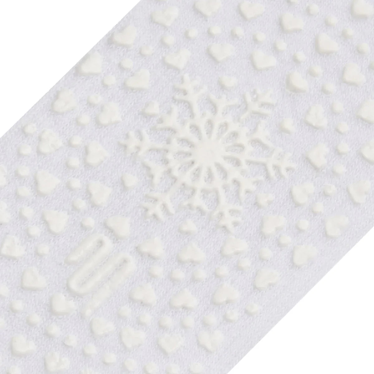 Crew Grip Socks - Cozy Pup Ivory (Barre / Pilates)