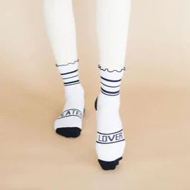 Pure Love Ruffle - Grip Sock (Barre / Pilates)