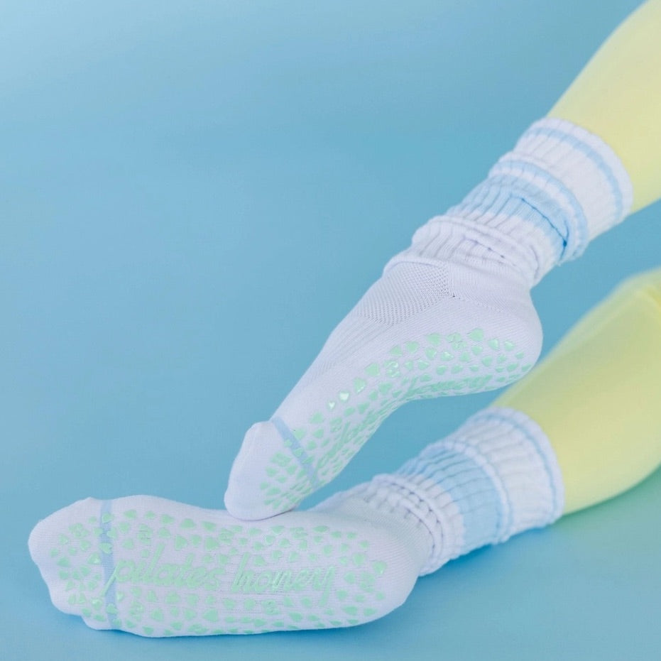 Vintage - Crew Grip Sock (Barre / Pilates)
