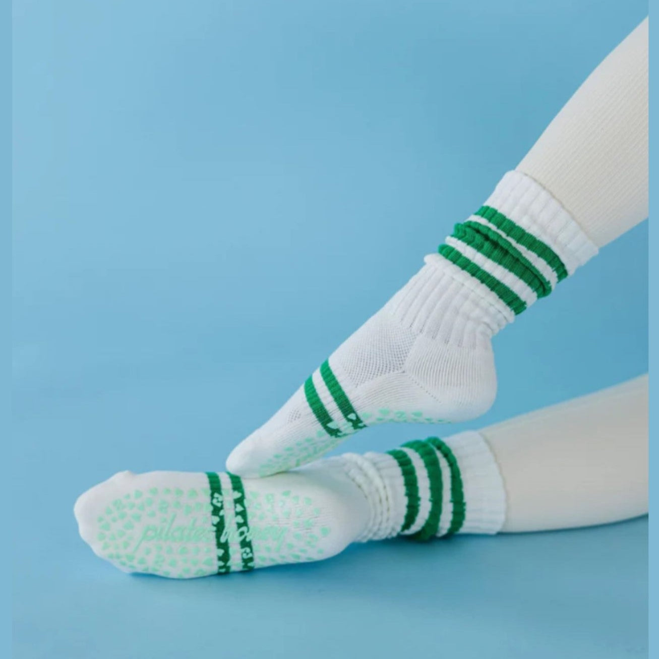 Vintage - Crew Grip Sock (Barre / Pilates)