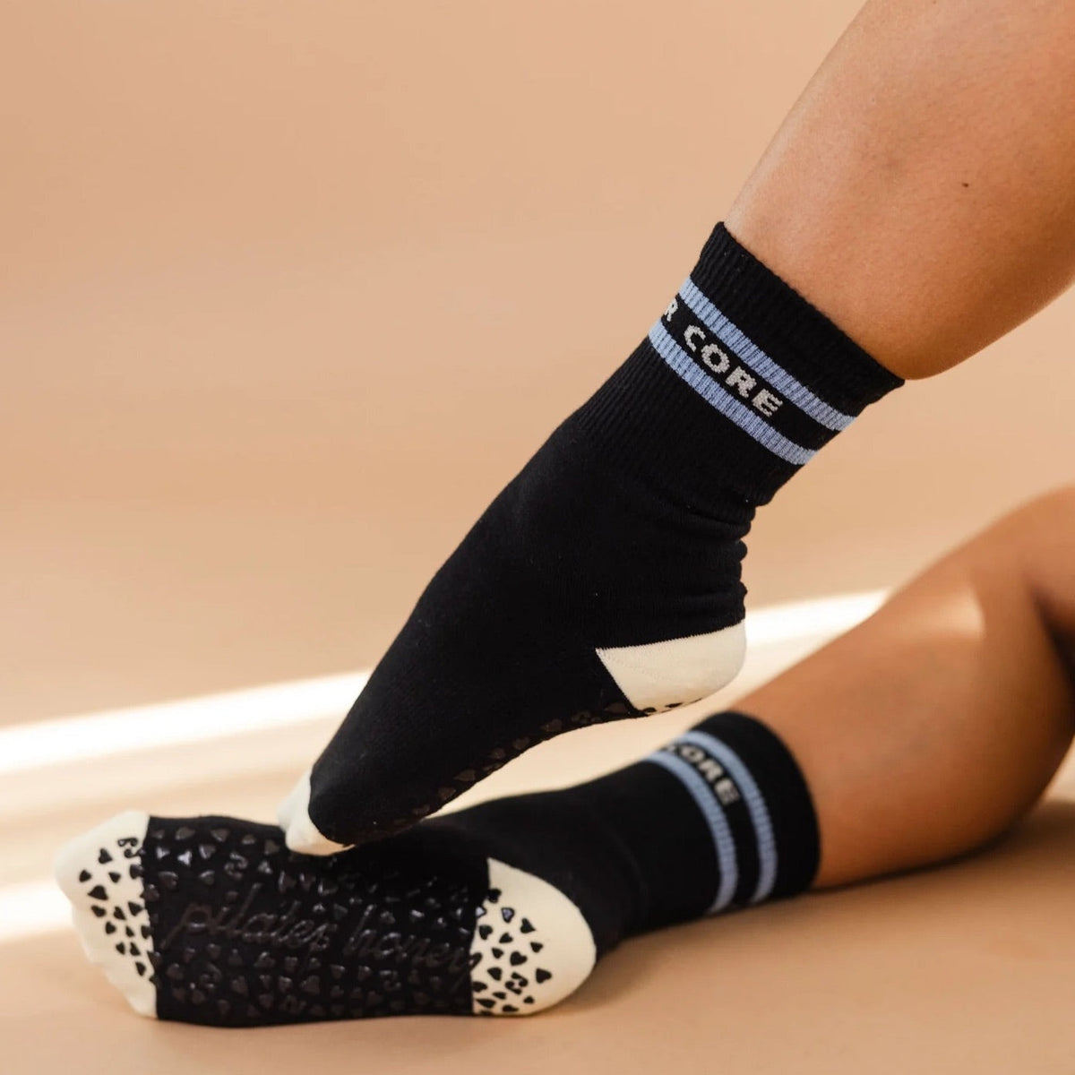 Your Core - Crew Grip Sock (Barre / Pilates)