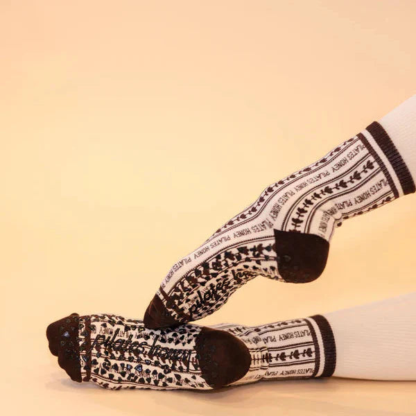Little Prairie - Crew Grip Sock (Barre / Pilates)
